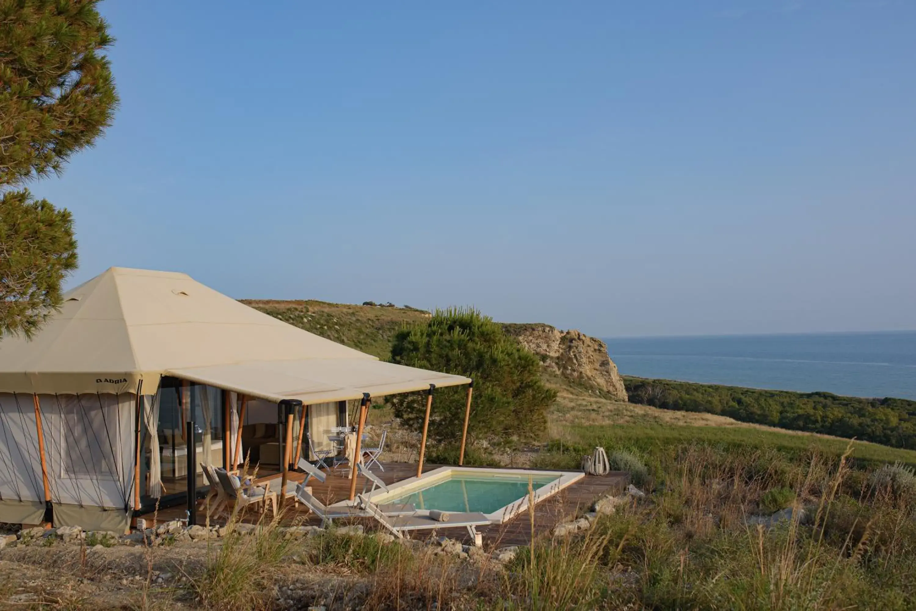 Tent in Luna Minoica Suites and Apartments Tent in Luna Minoica Suites and Apartments