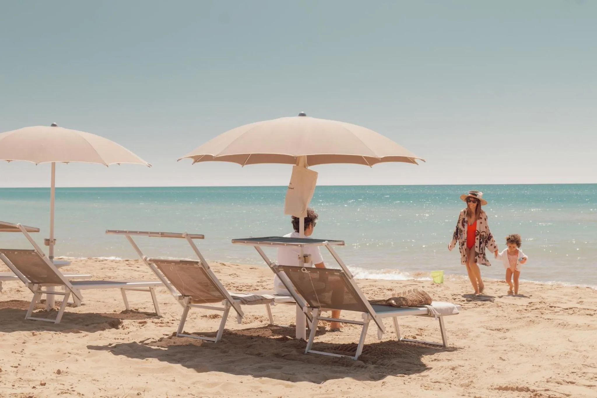 Beach in Luna Minoica Suites and Apartments