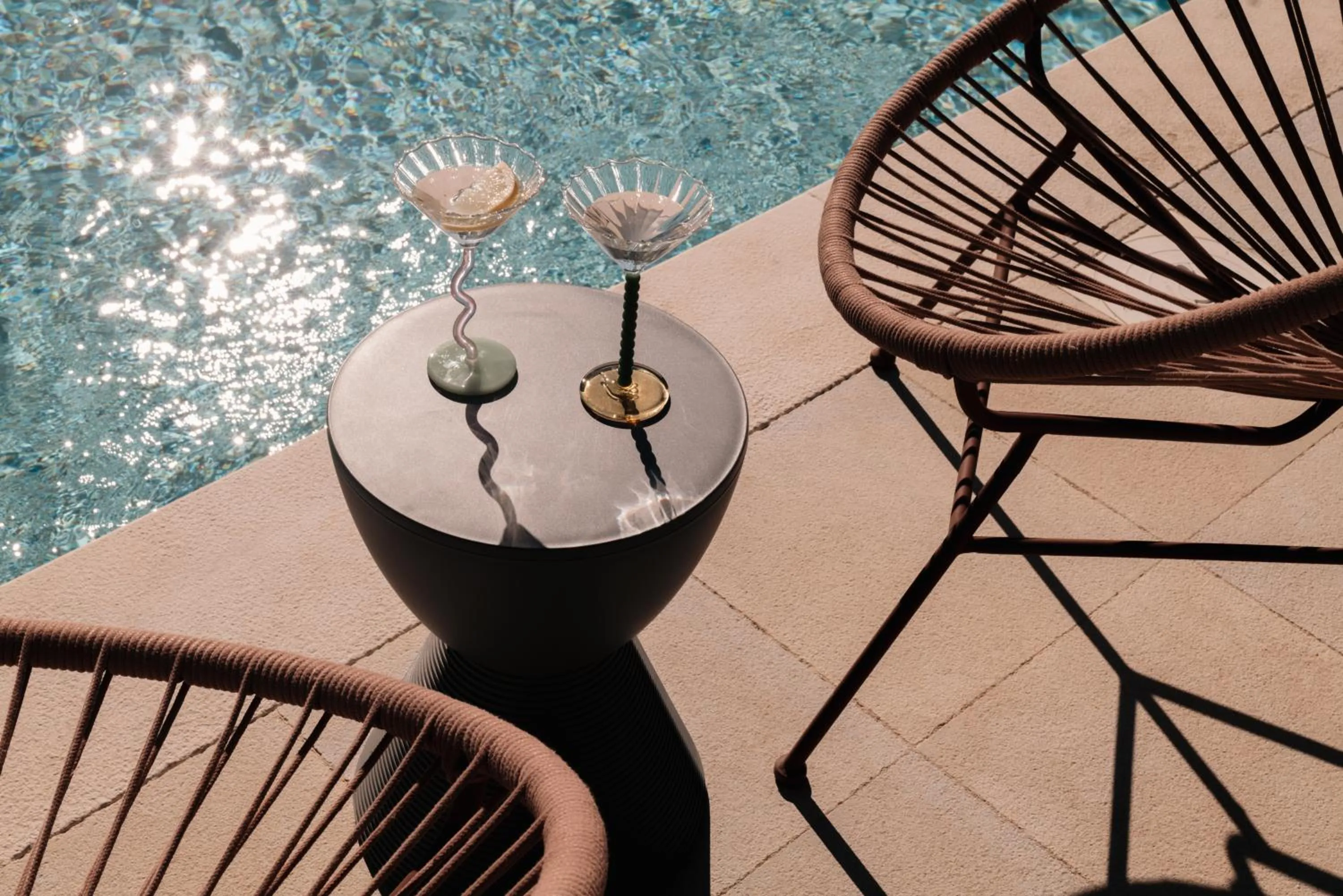 Lounge or bar in Luna Minoica Suites and Apartments