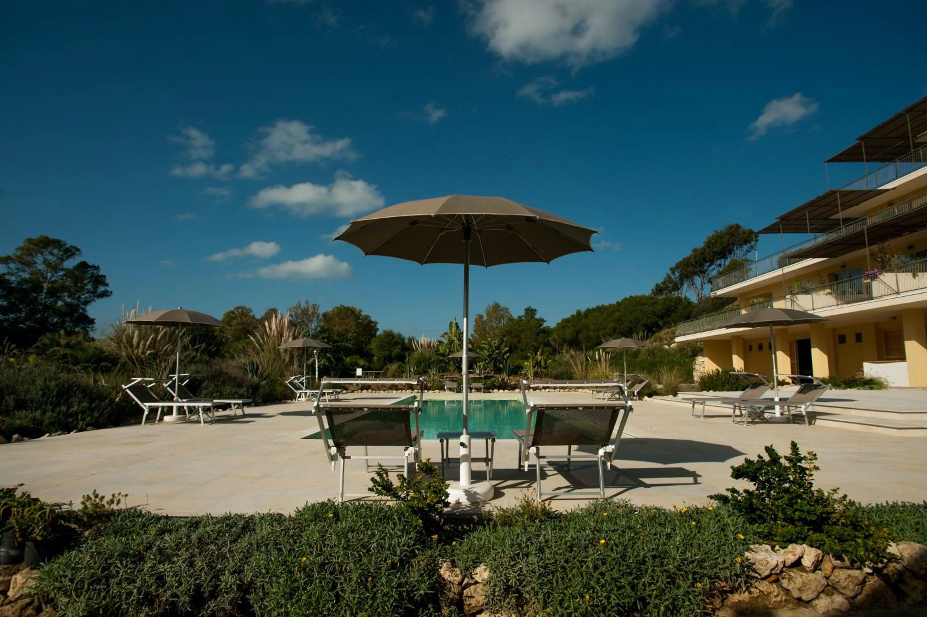 Swimming pool in Luna Minoica Suites and Apartments