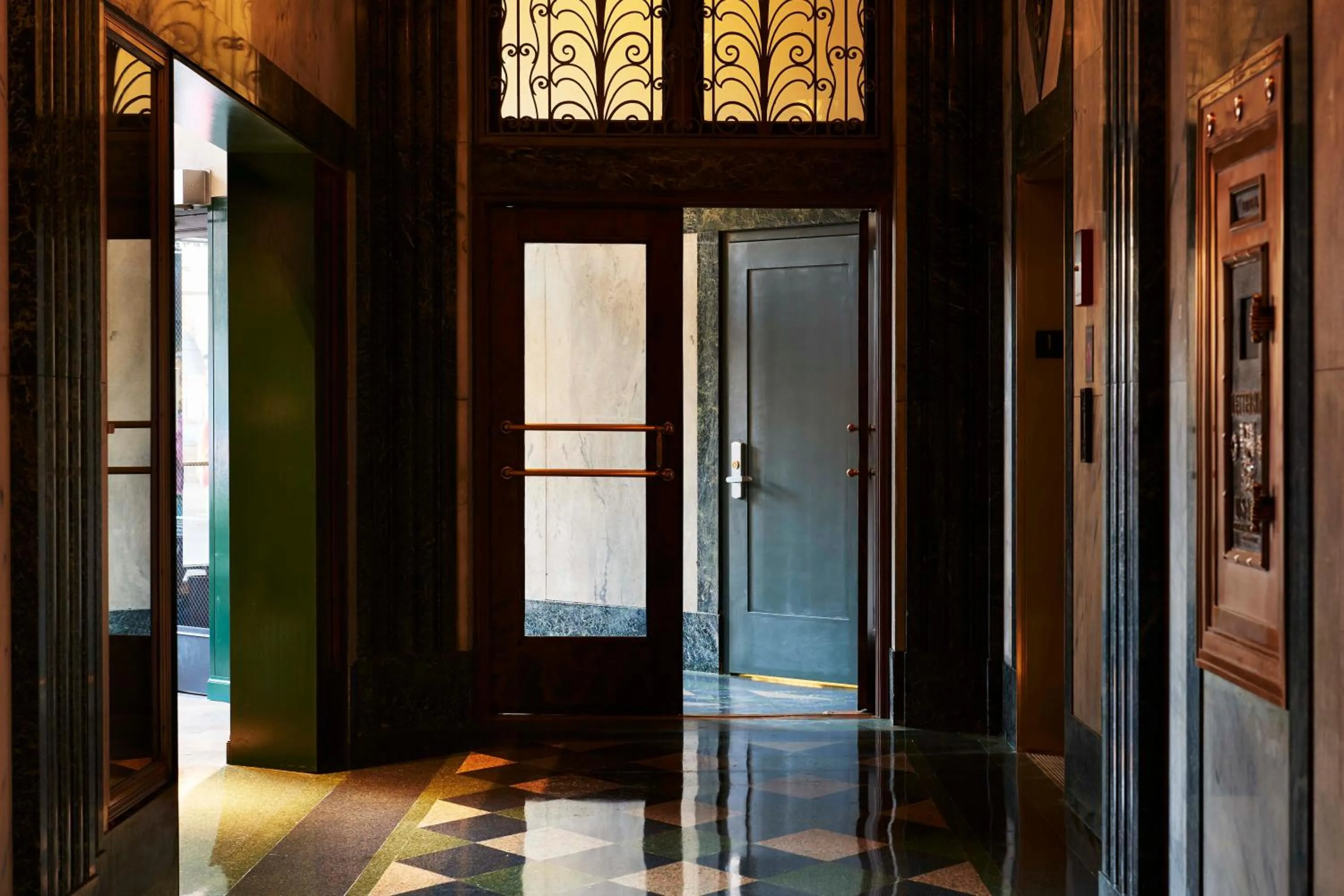 Facade/entrance in The Robey, Chicago, a Member of Design Hotels