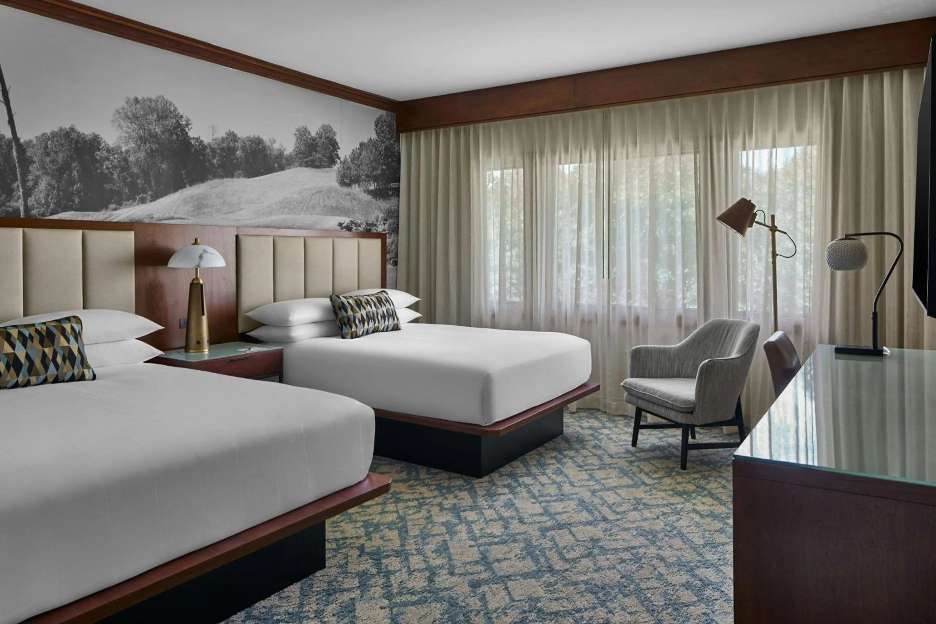 Photo of the whole room, Bed in Montgomery Marriott Prattville Hotel & Conf Ctr at Capitol Hill