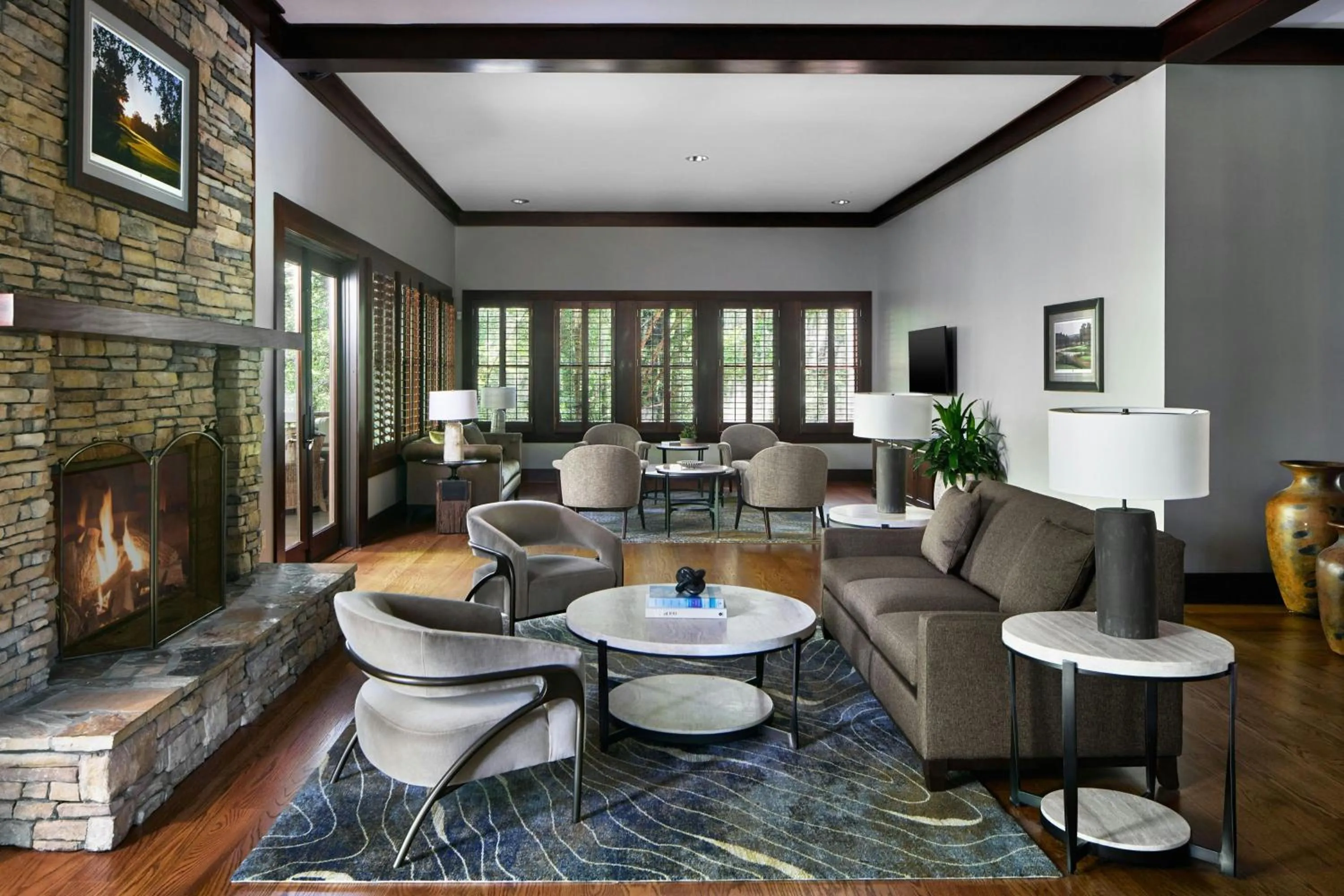 Living room in Montgomery Marriott Prattville Hotel & Conf Ctr at Capitol Hill