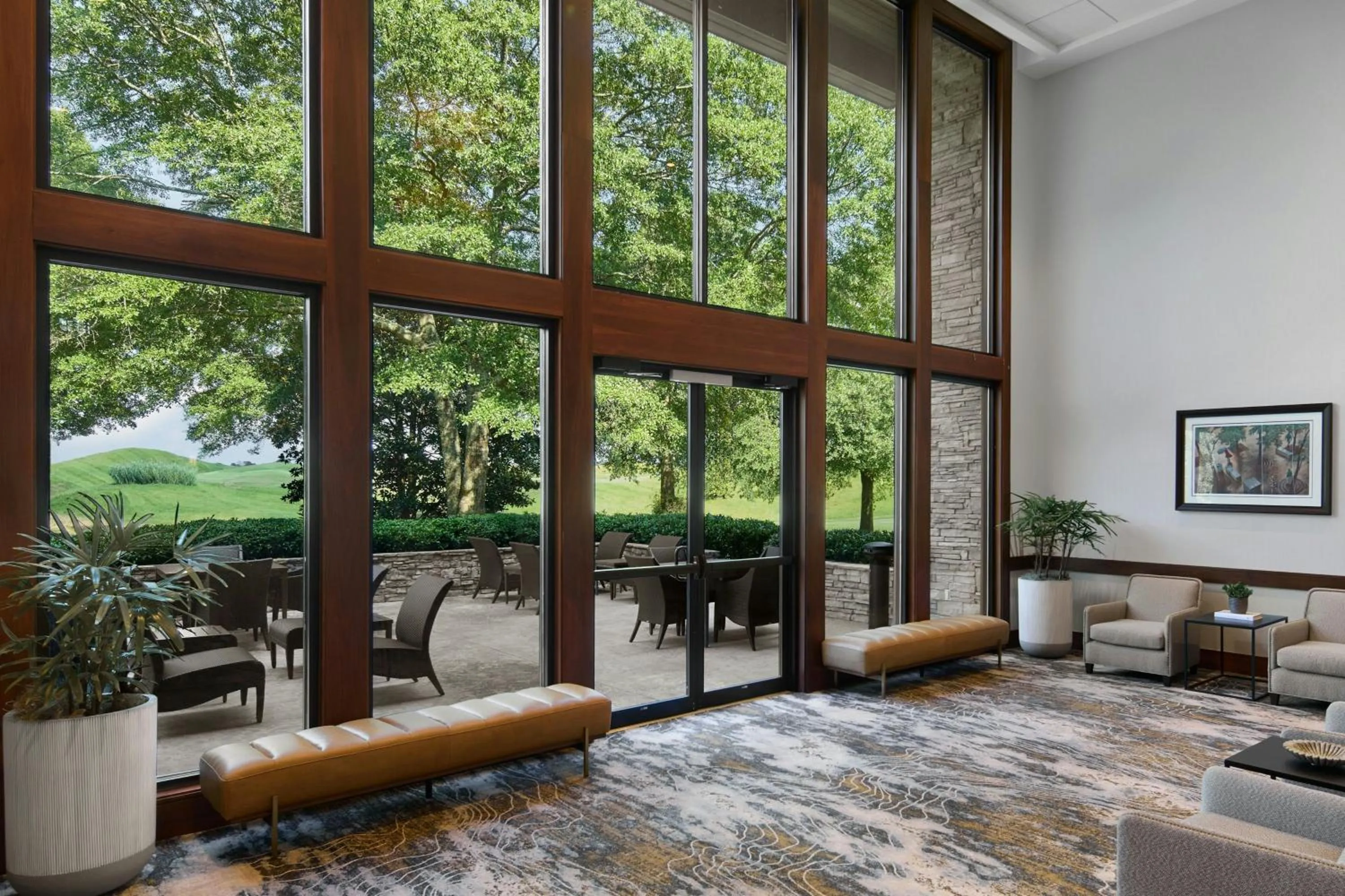 Lobby or reception in Montgomery Marriott Prattville Hotel & Conf Ctr at Capitol Hill