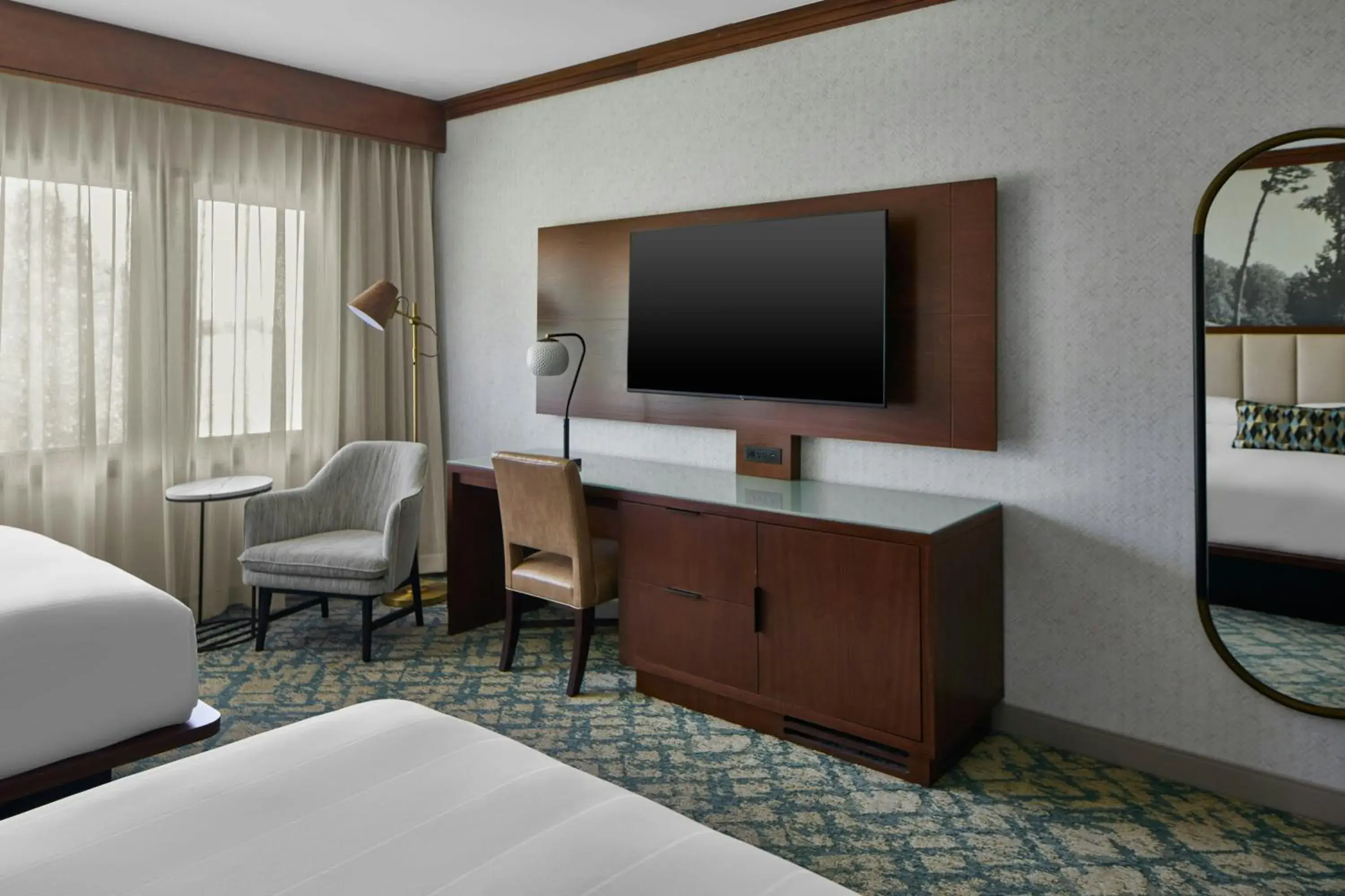 Queen Room with Two Queen Beds in Montgomery Marriott Prattville Hotel & Conf Ctr at Capitol Hill Queen Room with Two Queen Beds in Montgomery Marriott Prattville Hotel & Conf Ctr at Capitol Hill