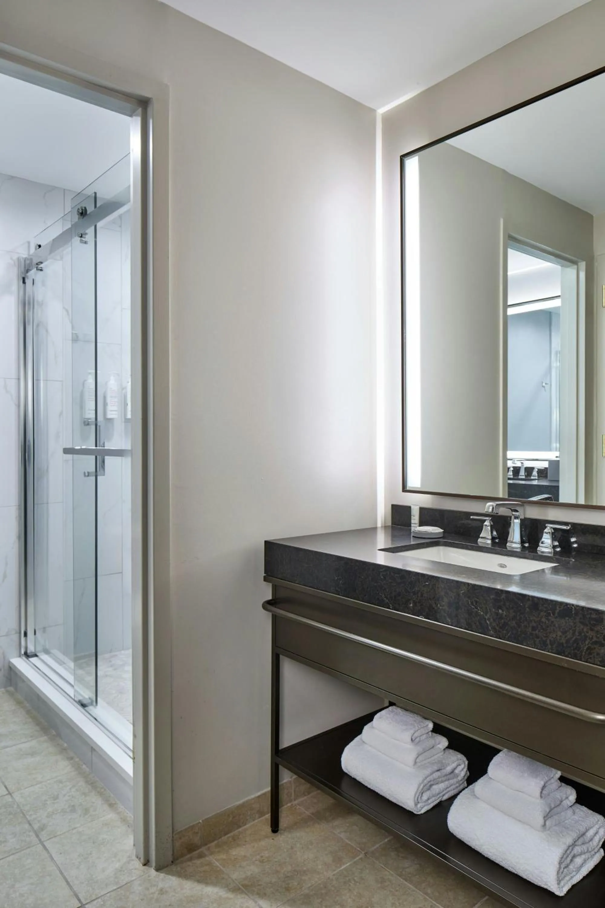 Bathroom in Montgomery Marriott Prattville Hotel & Conf Ctr at Capitol Hill