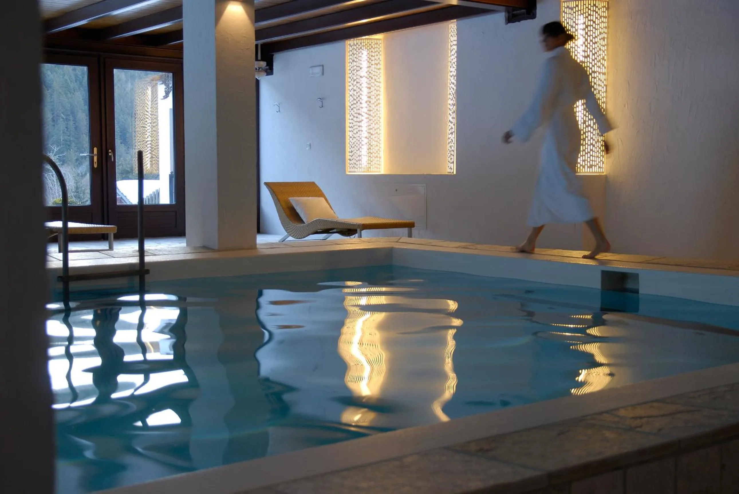 Sauna in Romantik Hotel Post