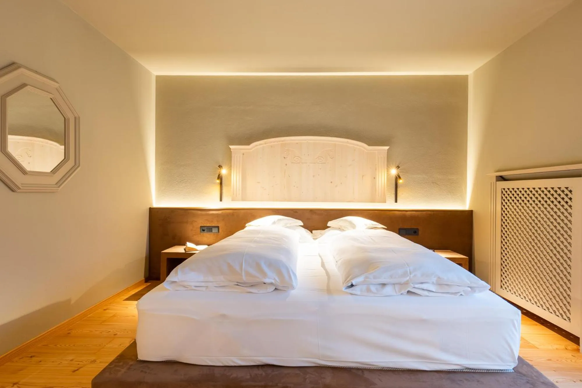 Photo of the whole room, Bed in Romantik Hotel Post