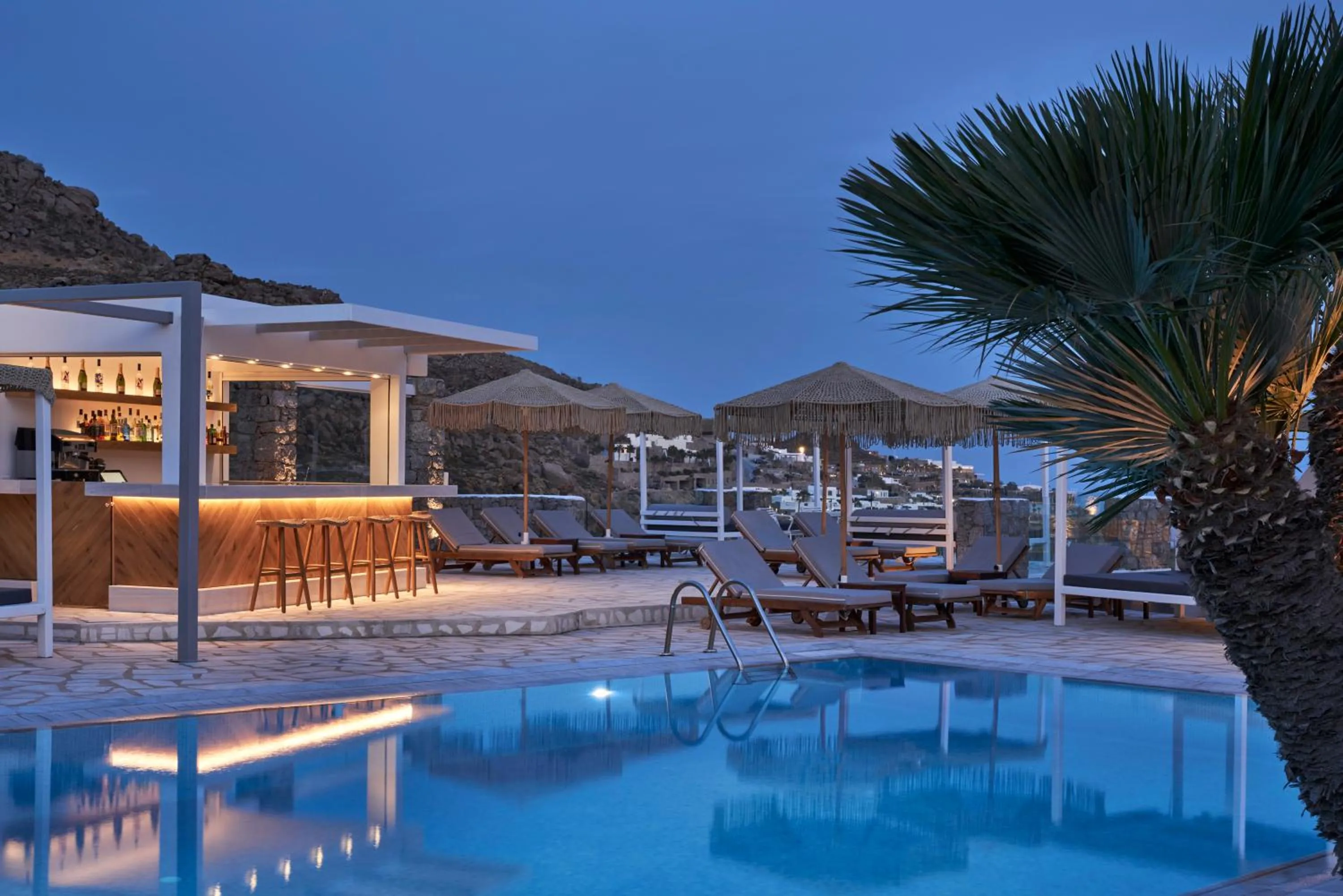 Swimming pool in Paradise View Hotel