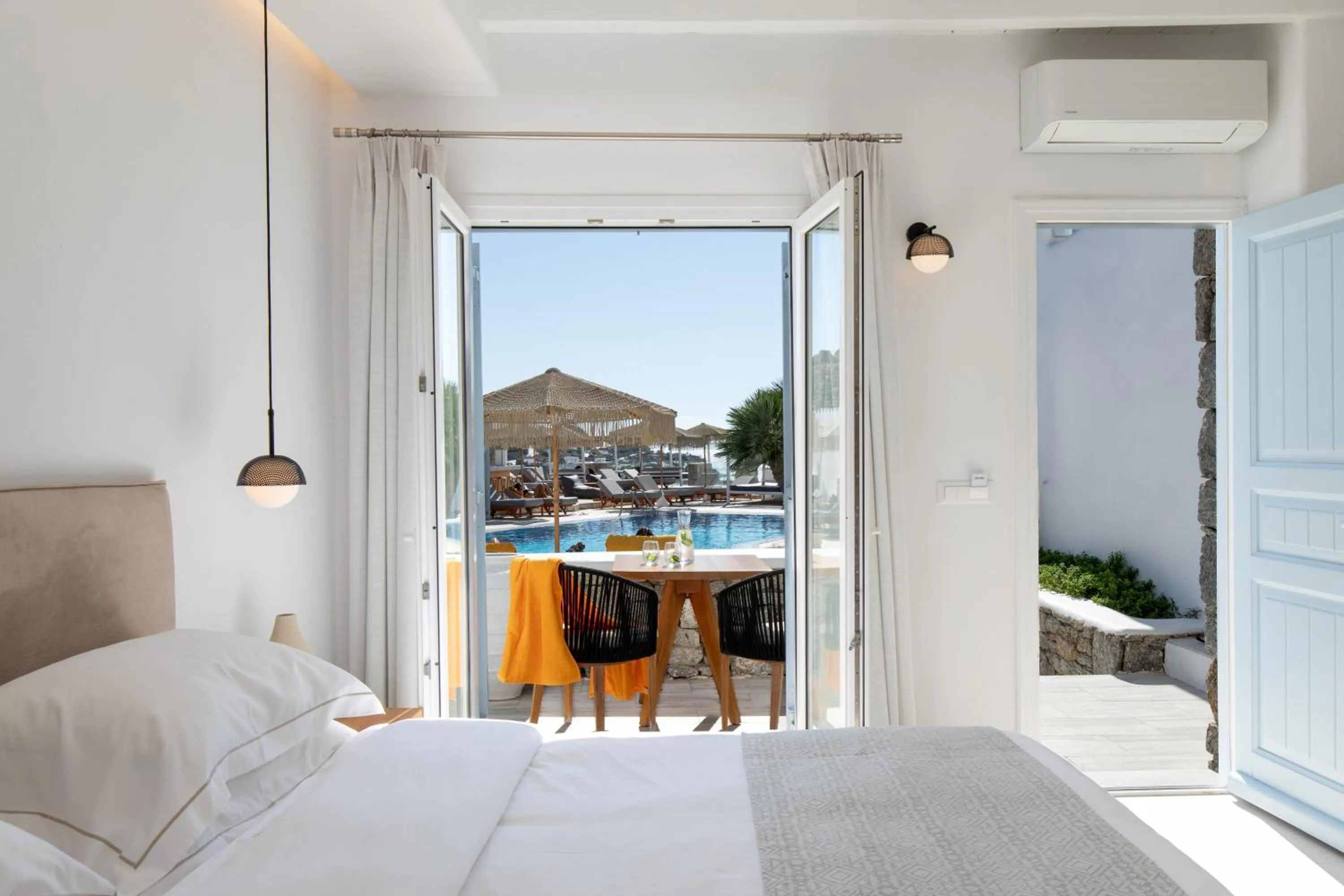 View (from property/room), Bed in Paradise View Hotel