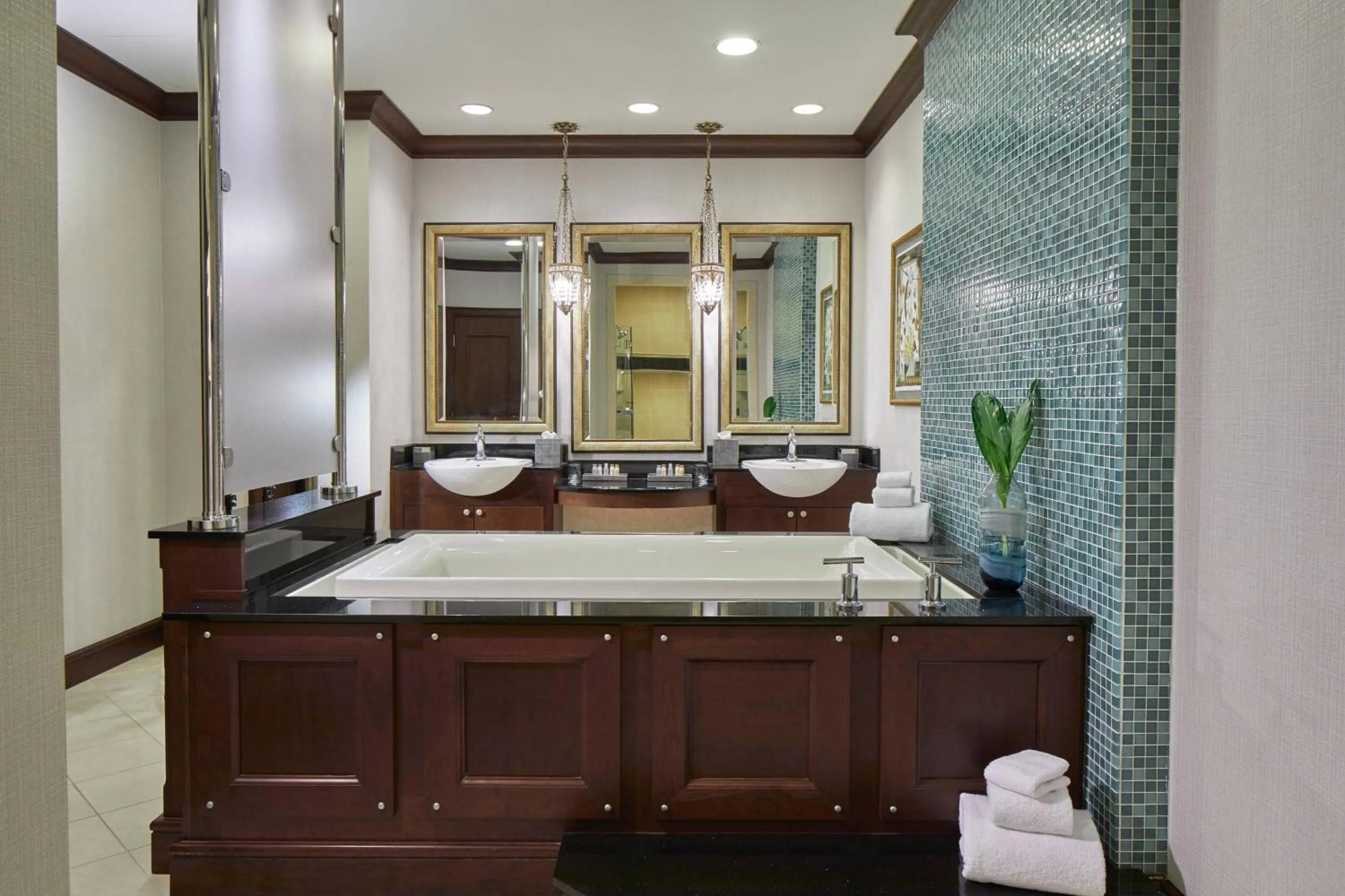 Bathroom in Renaissance Montgomery Hotel & Spa at the Convention Center