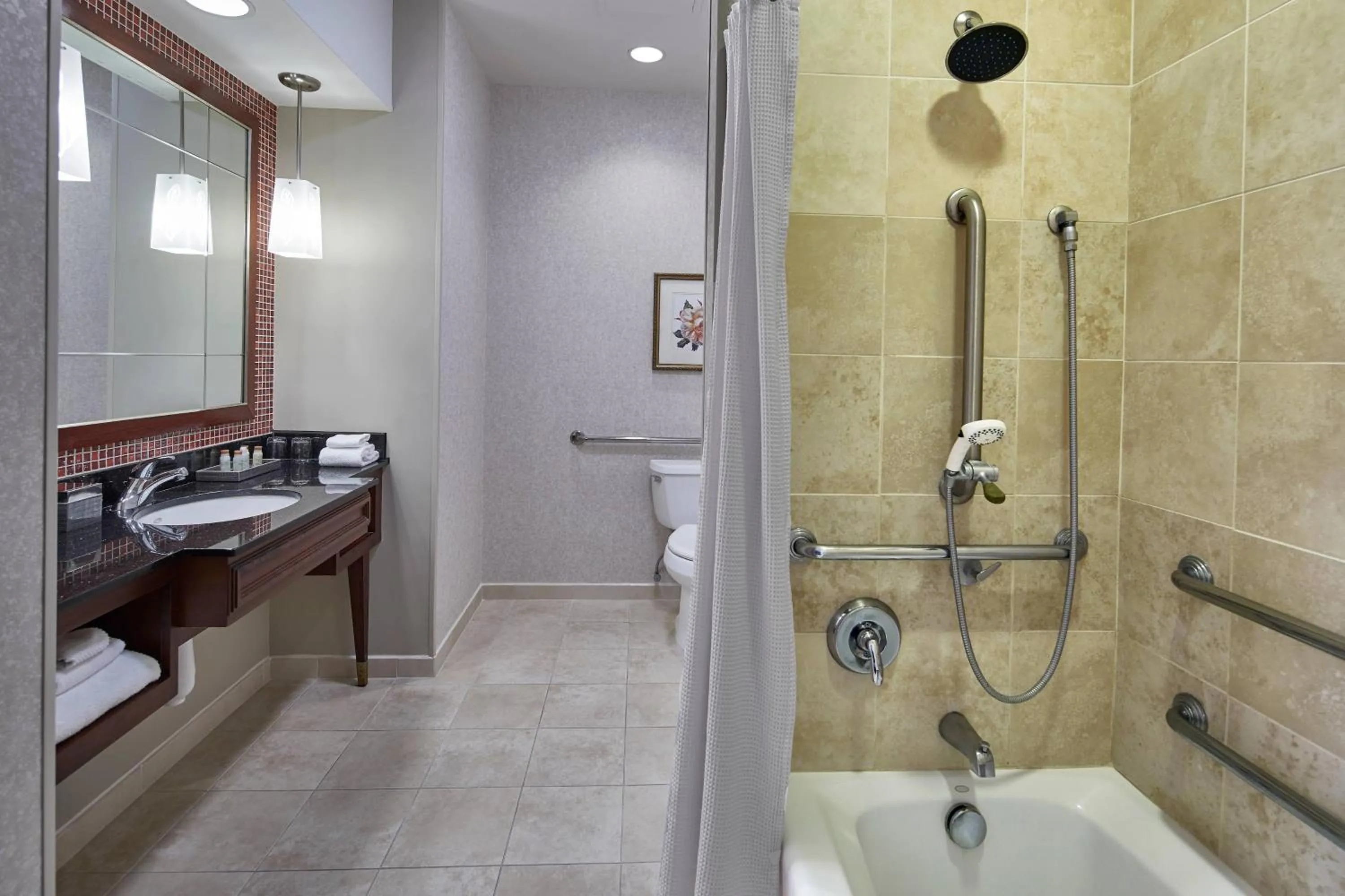 Bathroom in Renaissance Montgomery Hotel & Spa at the Convention Center