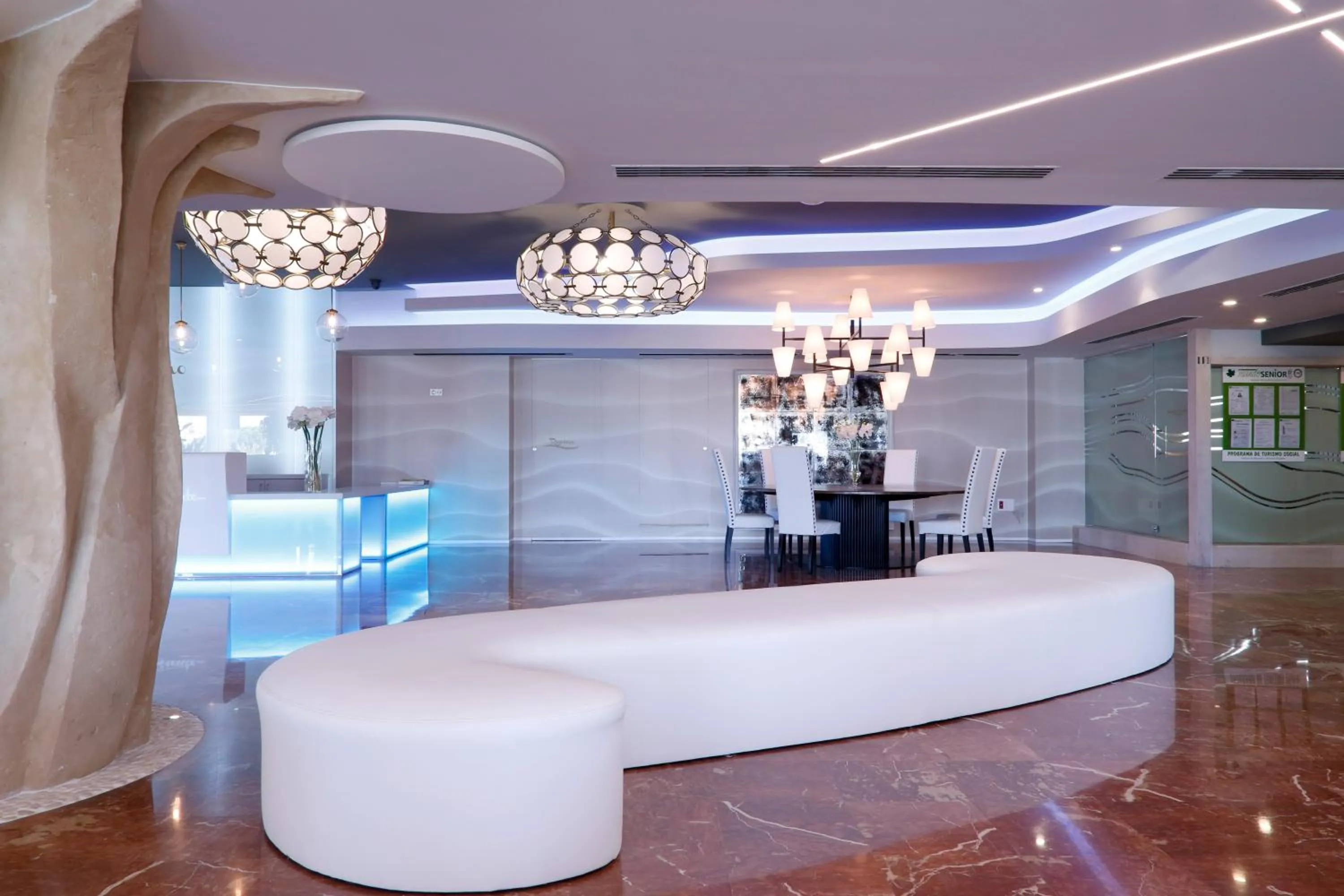 Lobby or reception in Hotel Flamero