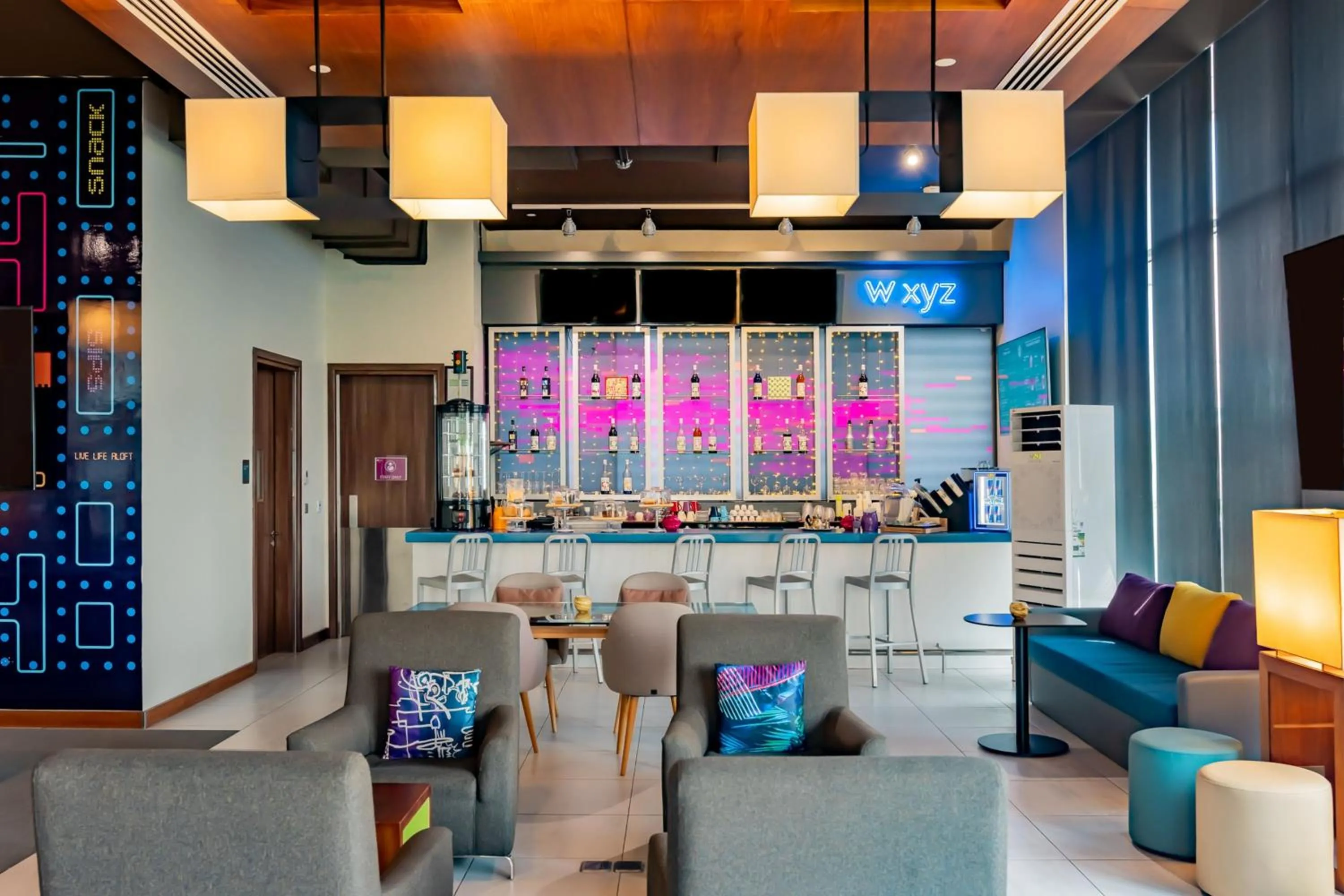 Restaurant/places to eat in Aloft Dhahran Hotel
