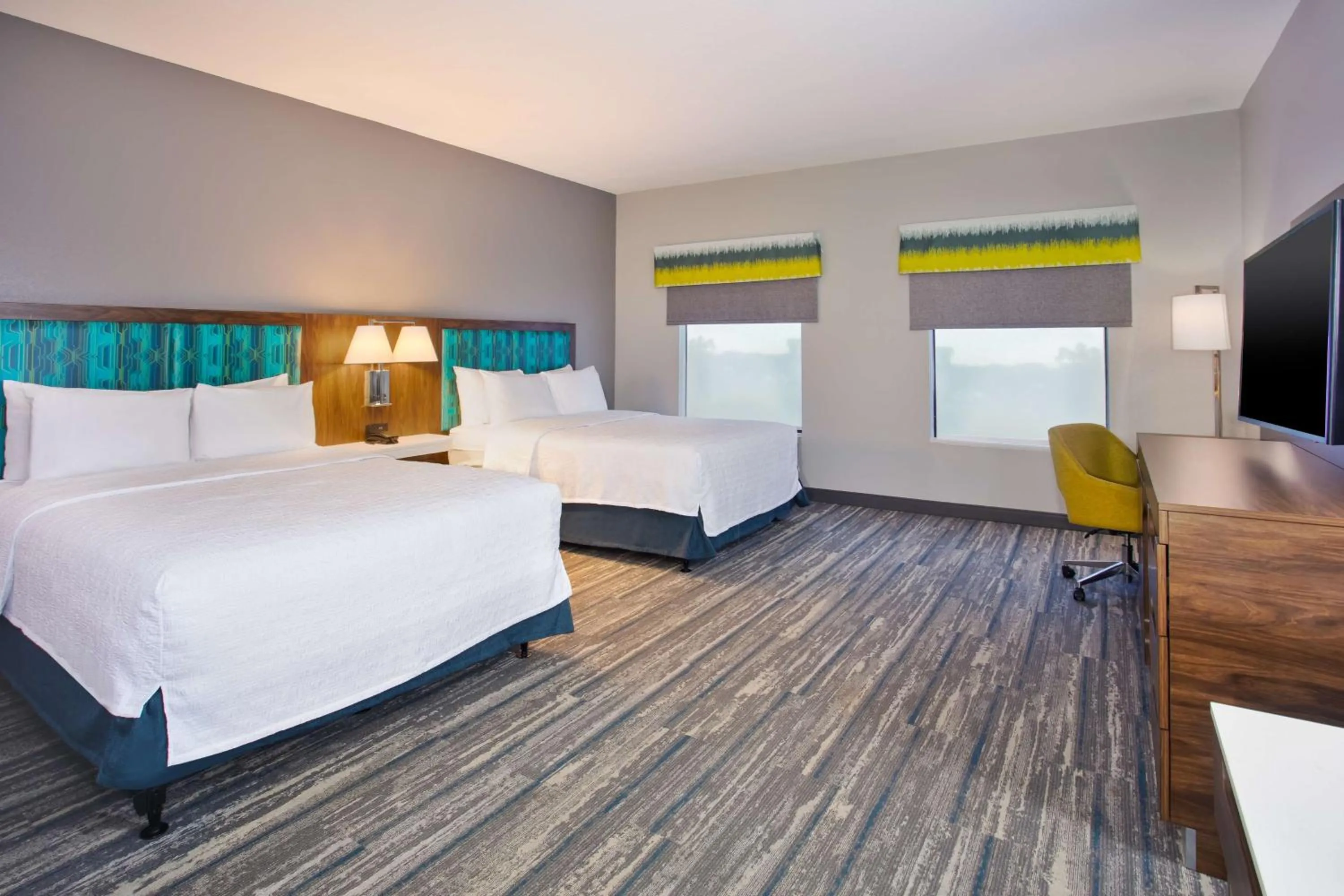 Bed in Hampton Inn & Suites Lady Lake/The Villages