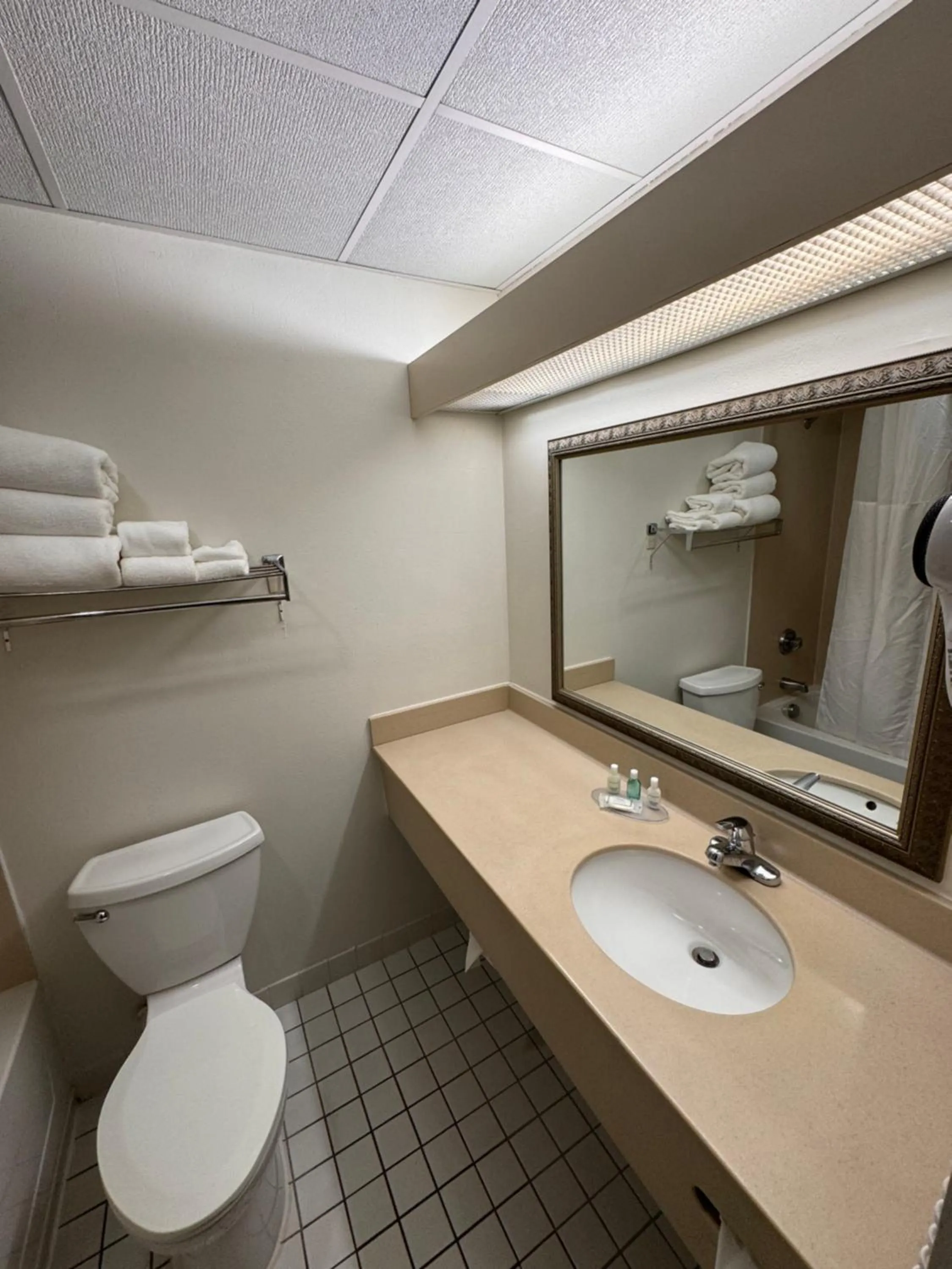 Bathroom in Clarion Inn Frederick Event Center