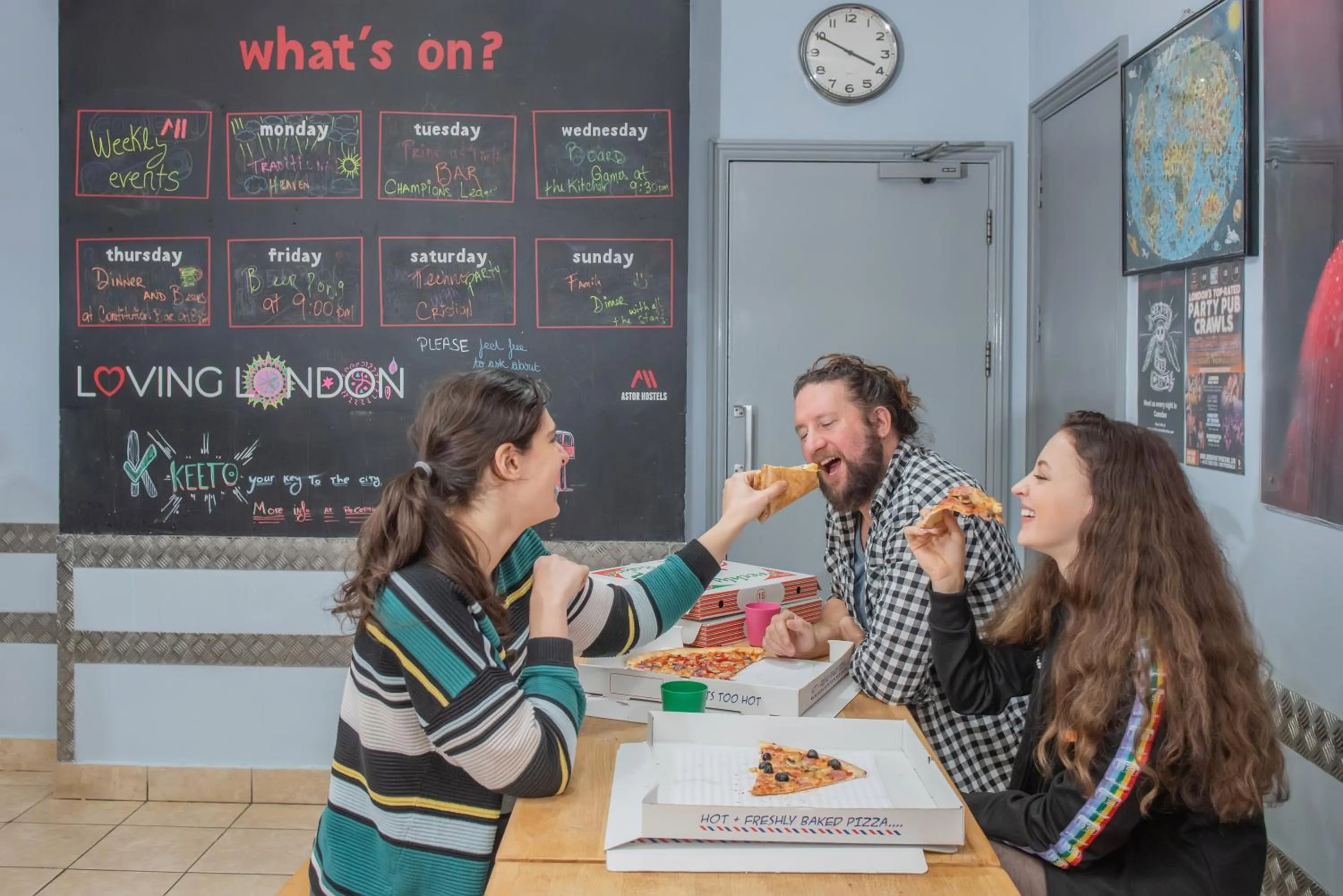 People in Astor Victoria Hostel