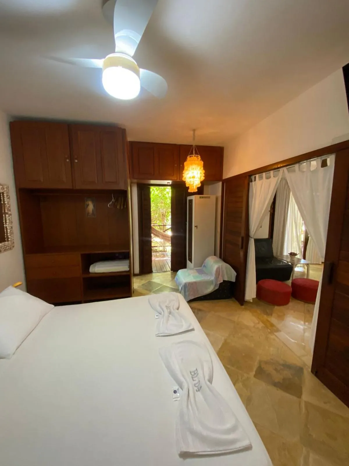 Bedroom, Bed in Serrote Breezes Apartamento 04