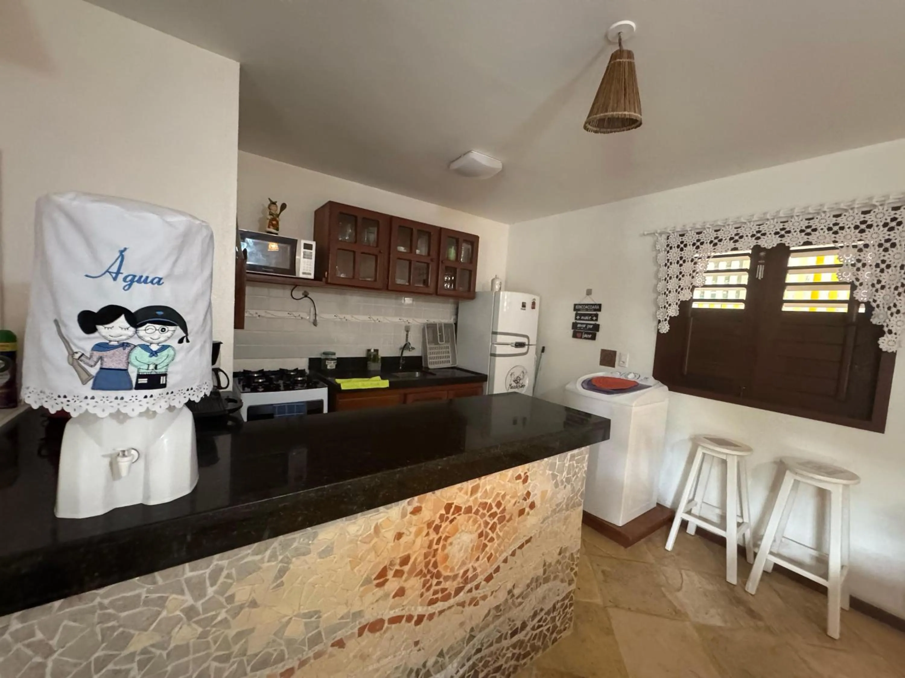 Kitchen or kitchenette in Serrote Breezes Apartamento 04