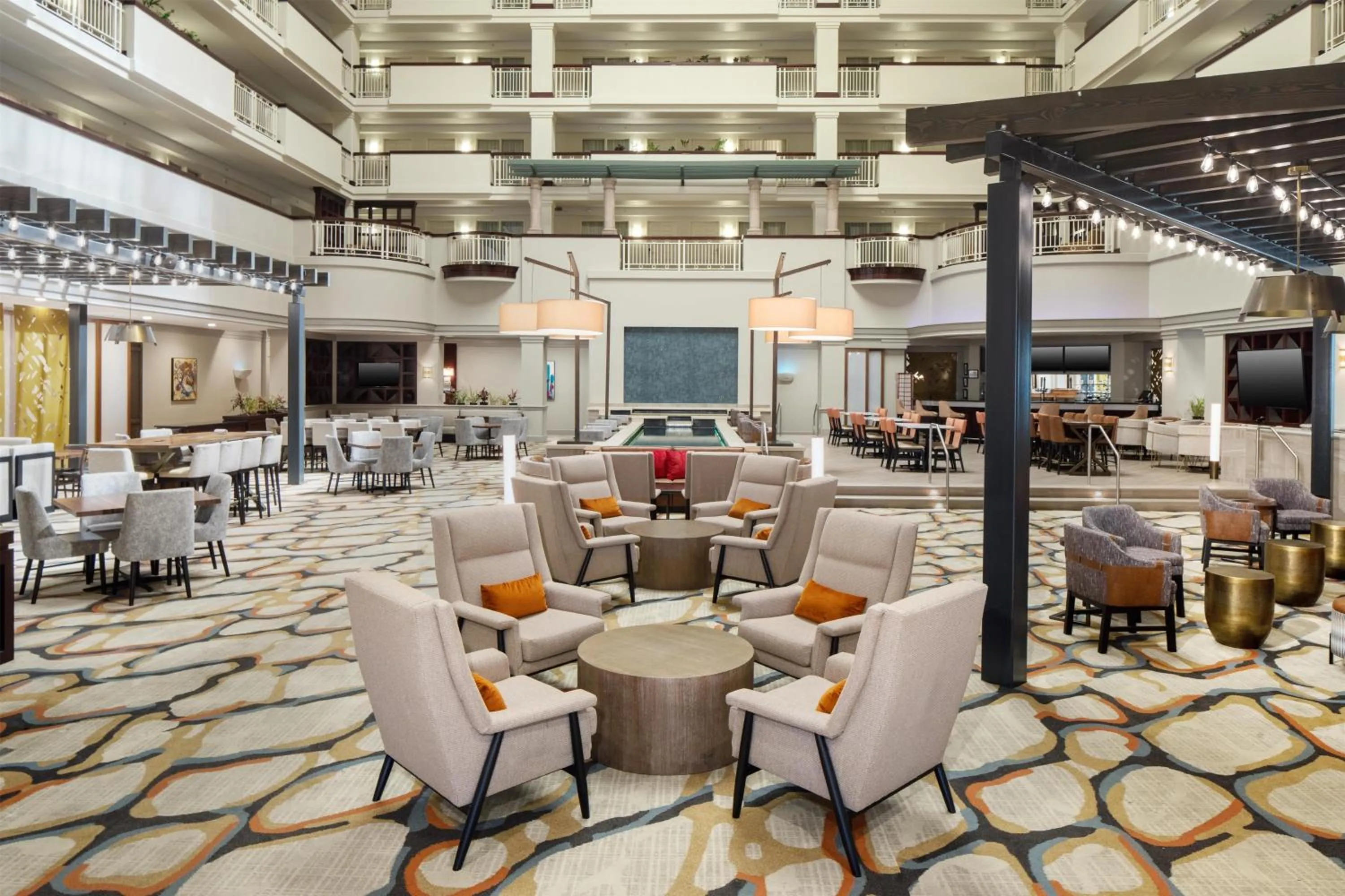 Lobby or reception in Embassy Suites by Hilton Laredo