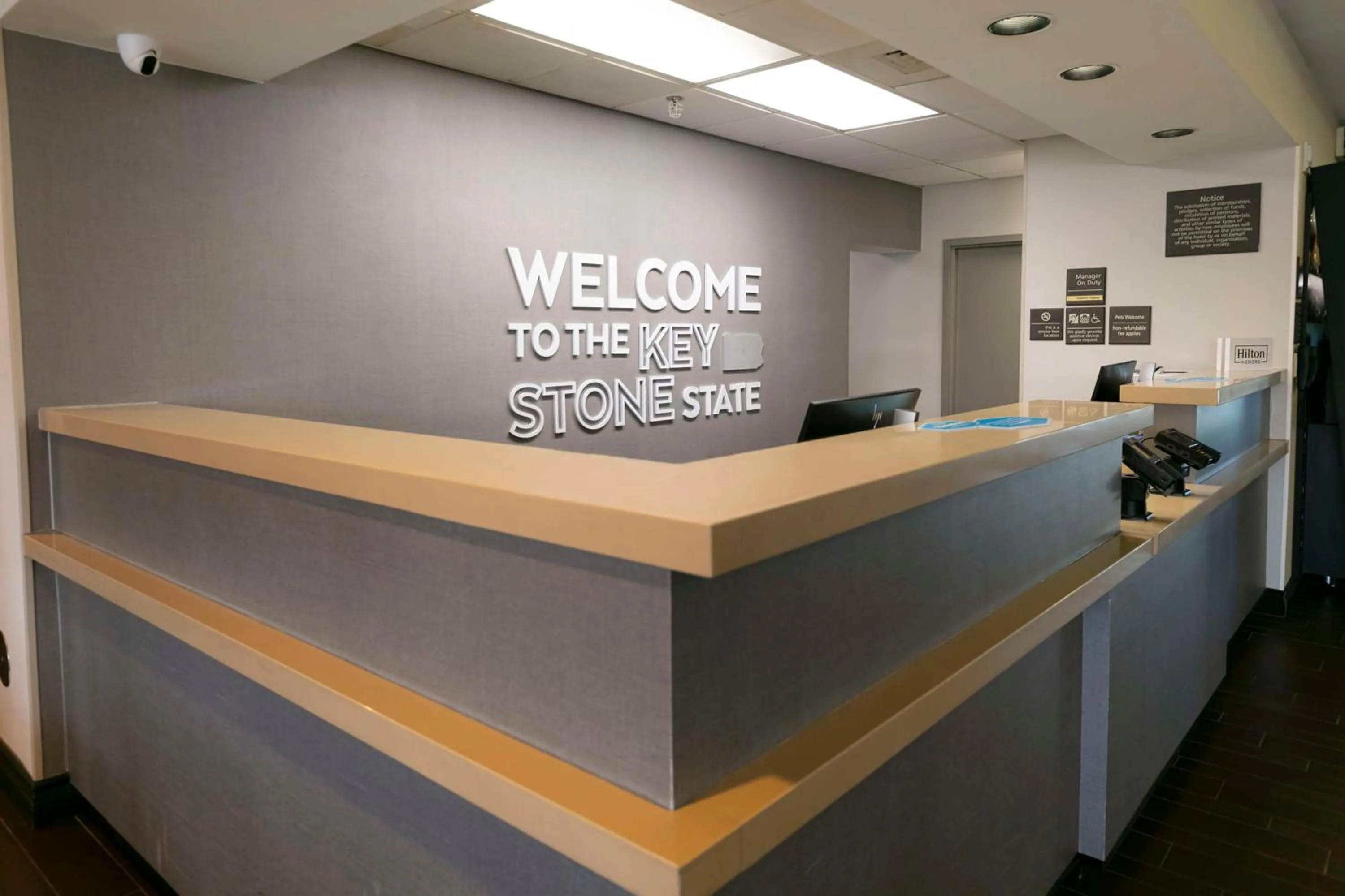 Lobby or reception in Hampton Inn Scranton at Montage Mountain