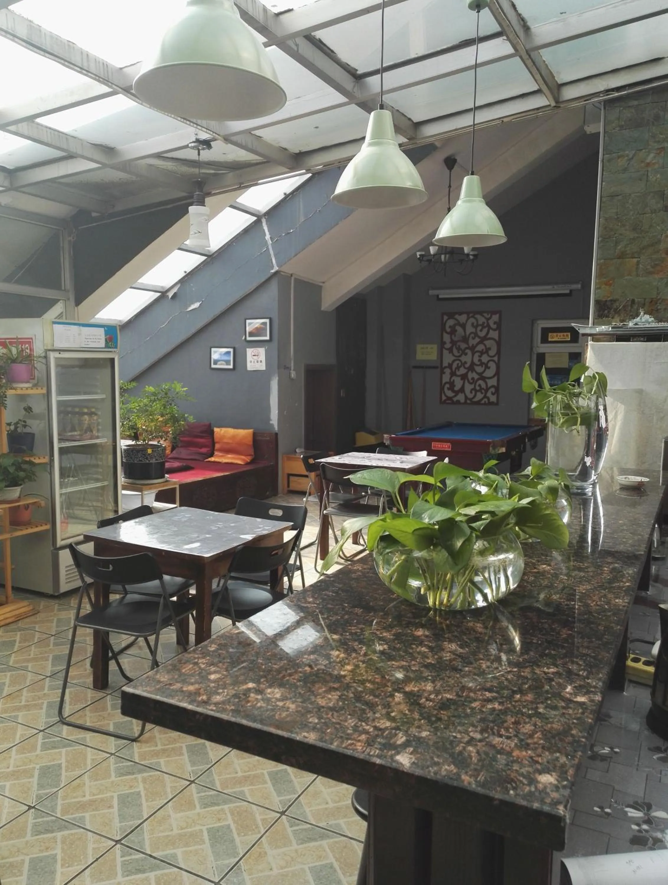 Lounge or bar in LETE Hostel