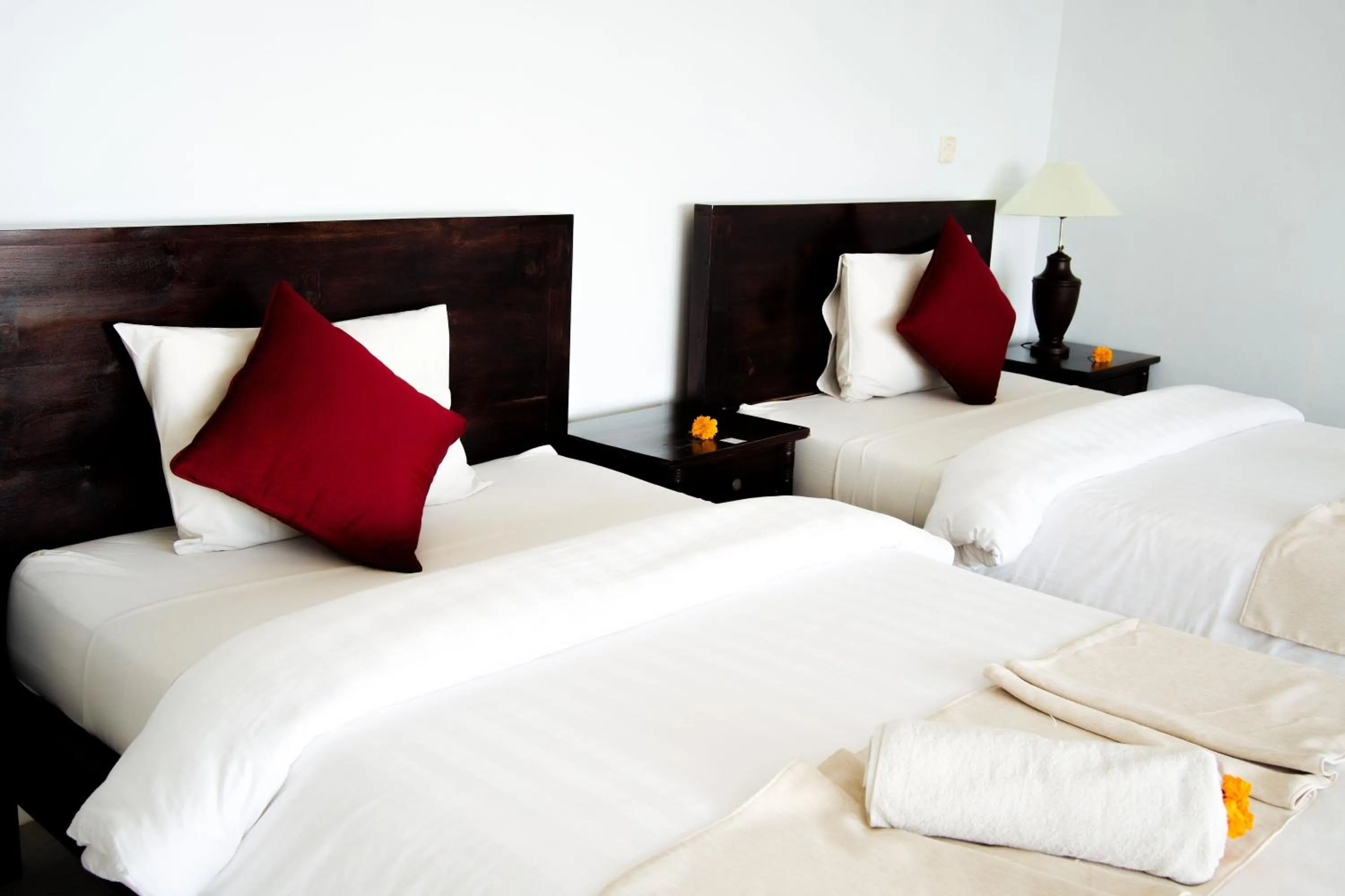 Bed in Alam Bali Beach Resort