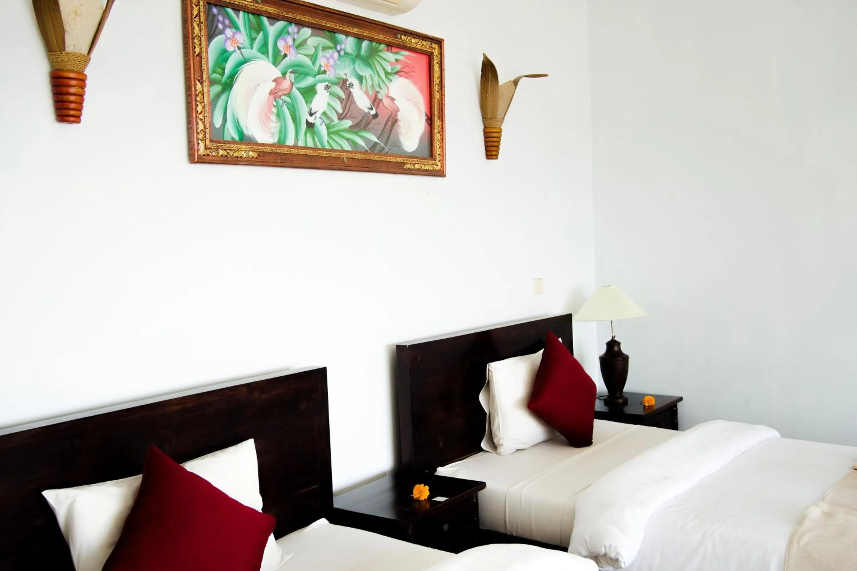 Bed in Alam Bali Beach Resort