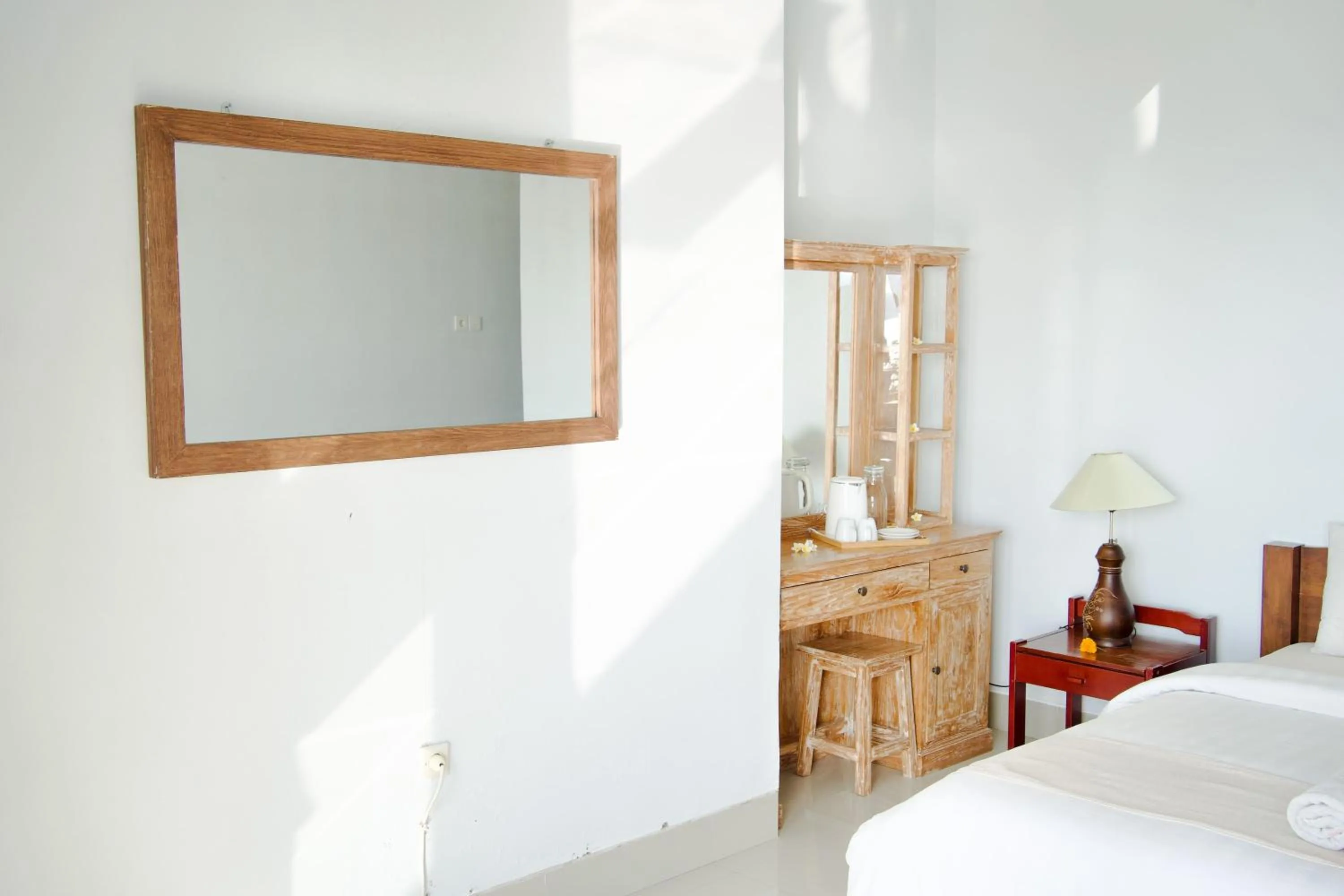 Decorative detail, Bed in Alam Bali Beach Resort