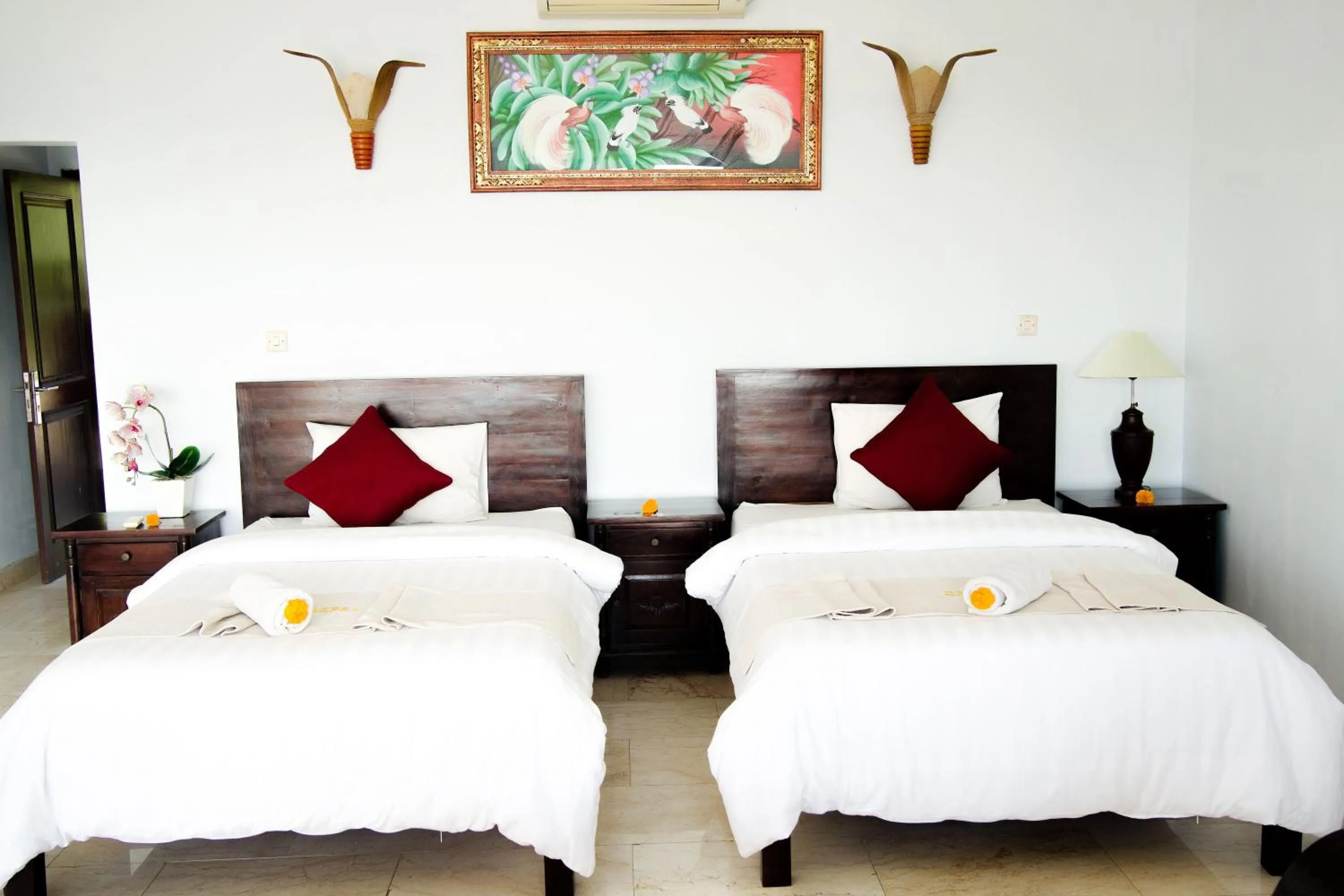 Bed in Alam Bali Beach Resort