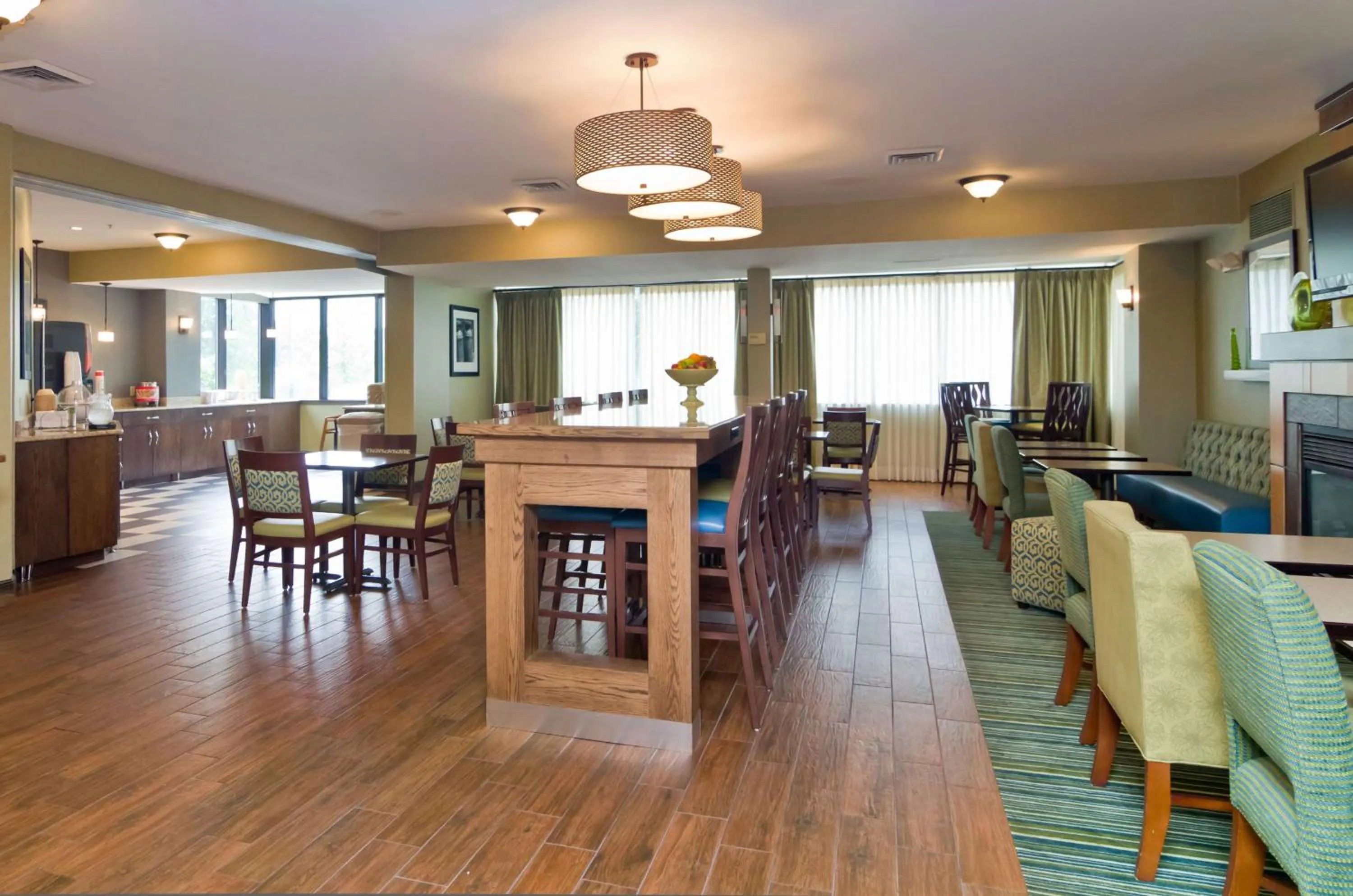 Lobby or reception in Hampton Inn New Philadelphia