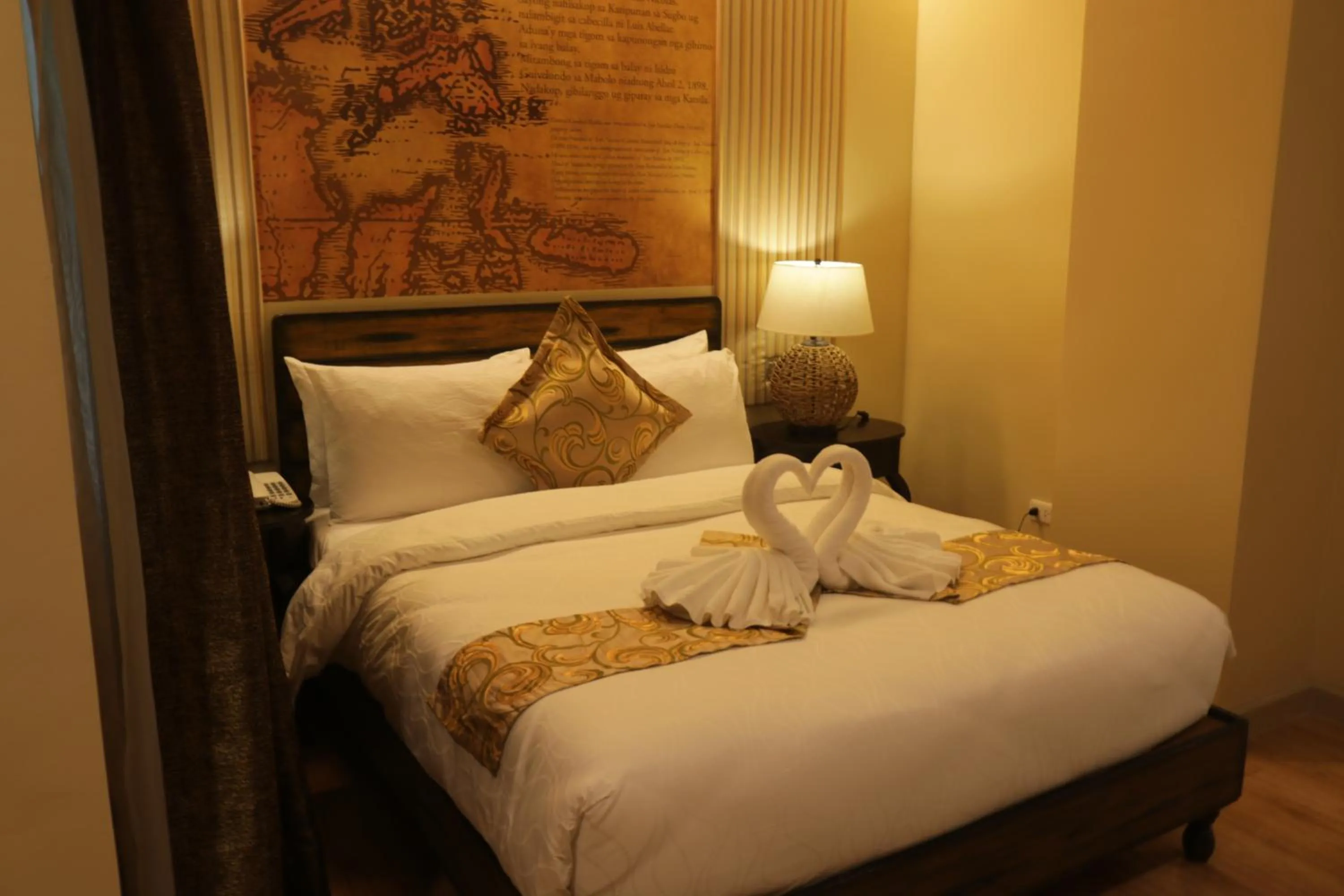 Bed, Room Photo in Palm Grass Hotel