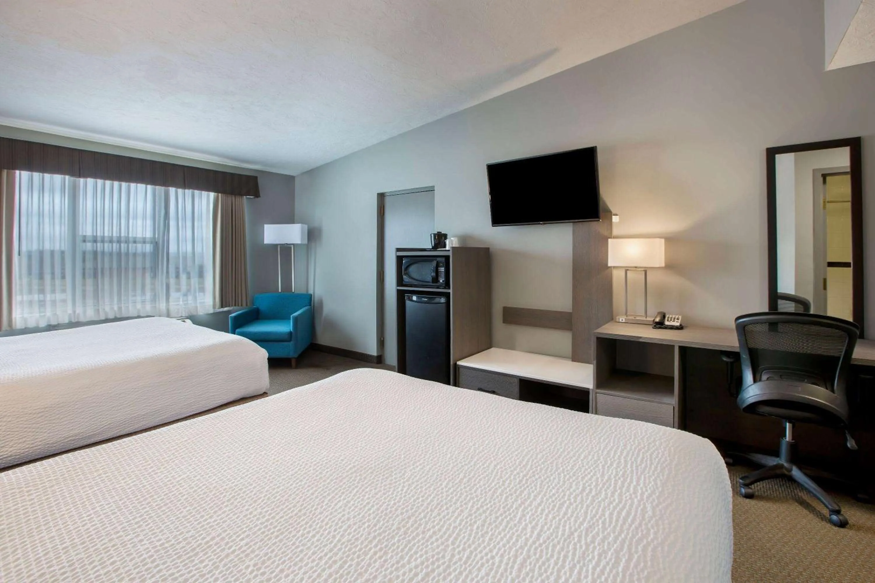 Bed in Days Inn & Suites by Wyndham Moncton