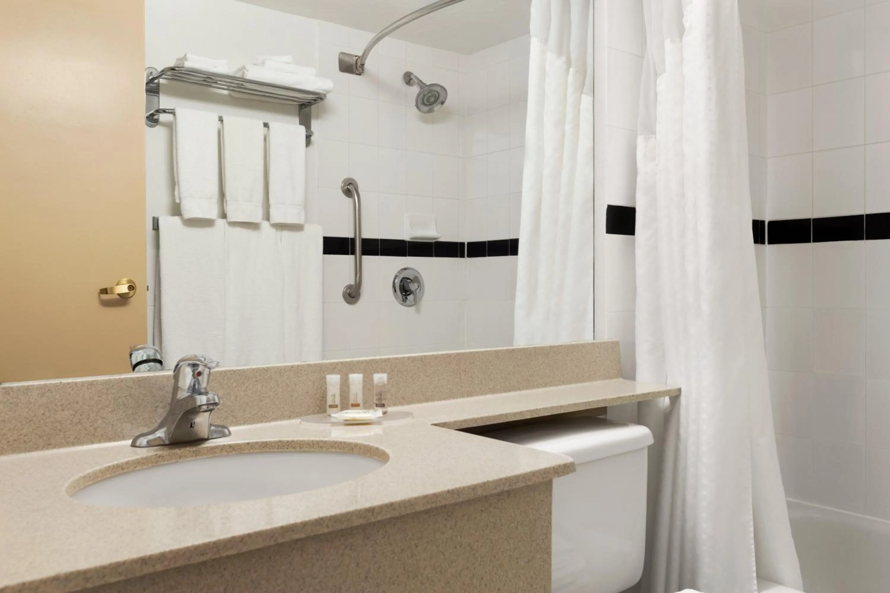 Bathroom in Days Inn & Suites by Wyndham Moncton