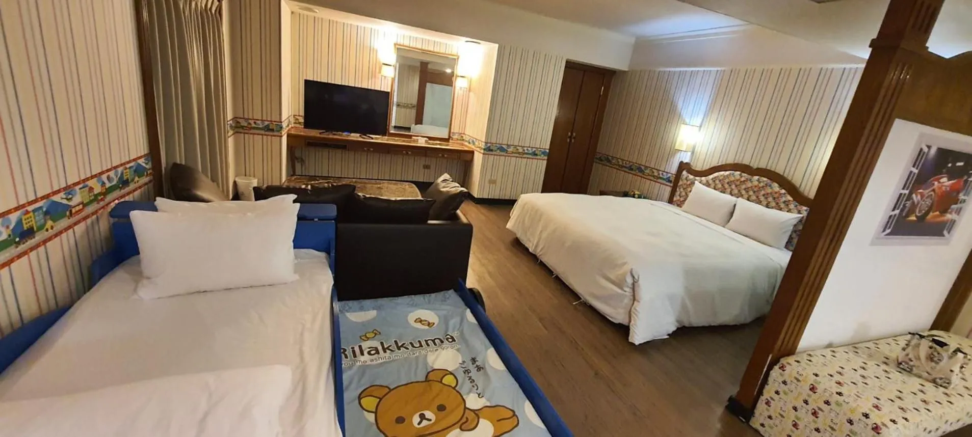 Bed in Tapeng Bay Holiday Hotel