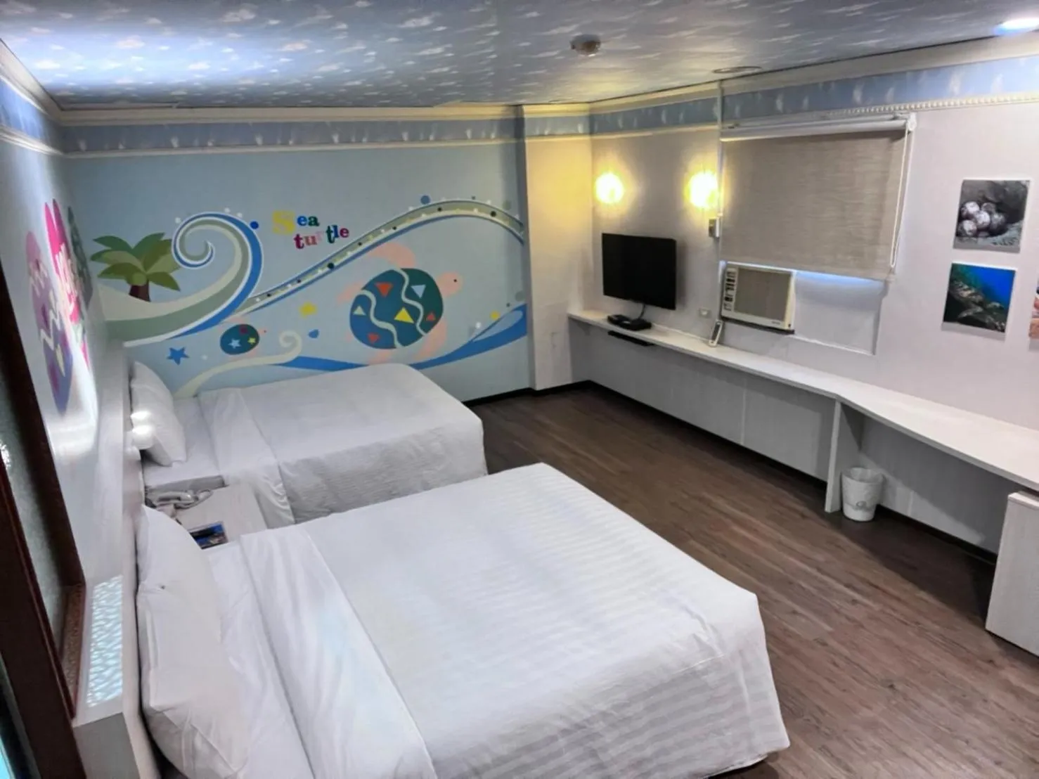 Bed in Tapeng Bay Holiday Hotel