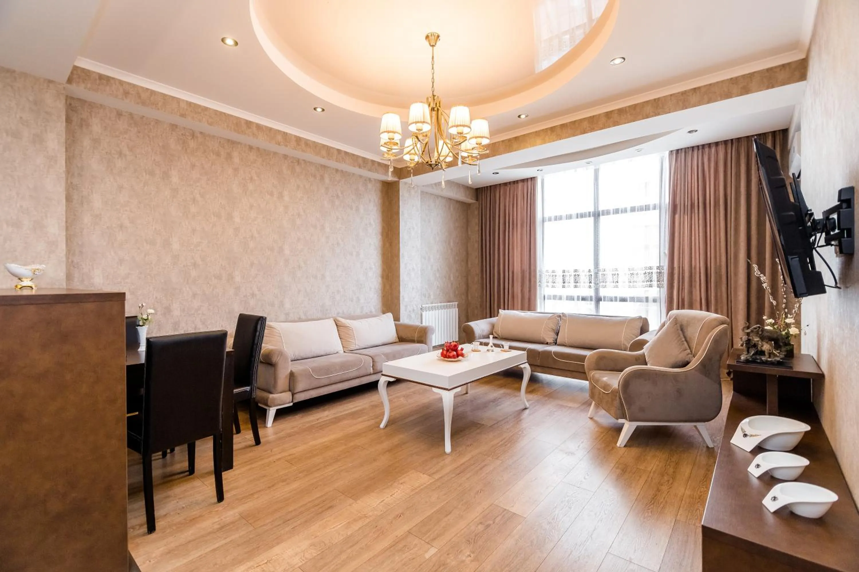 Kitchen or kitchenette in Dat Exx Apartments