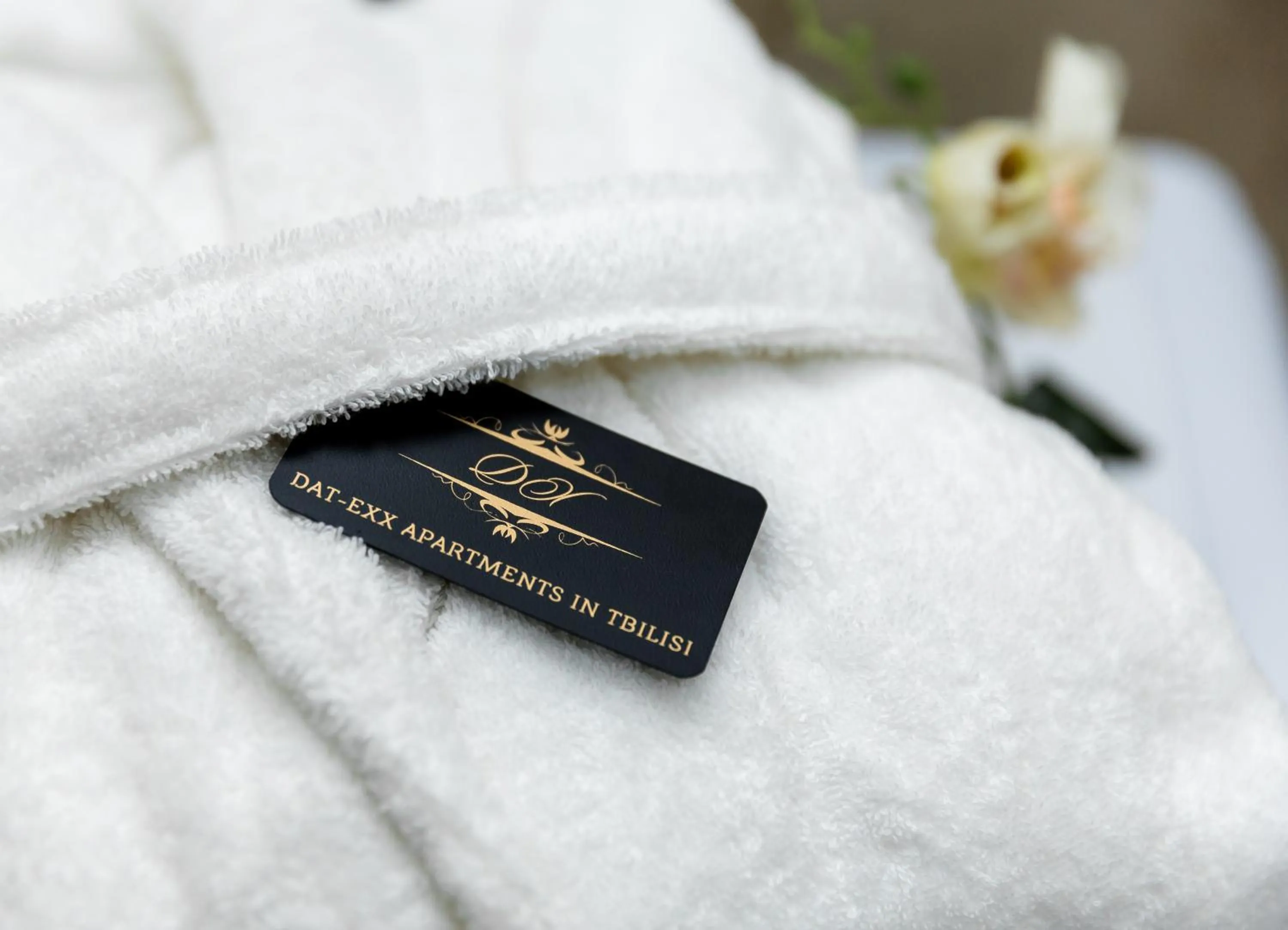 Decorative detail, Bed in Dat Exx Apartments