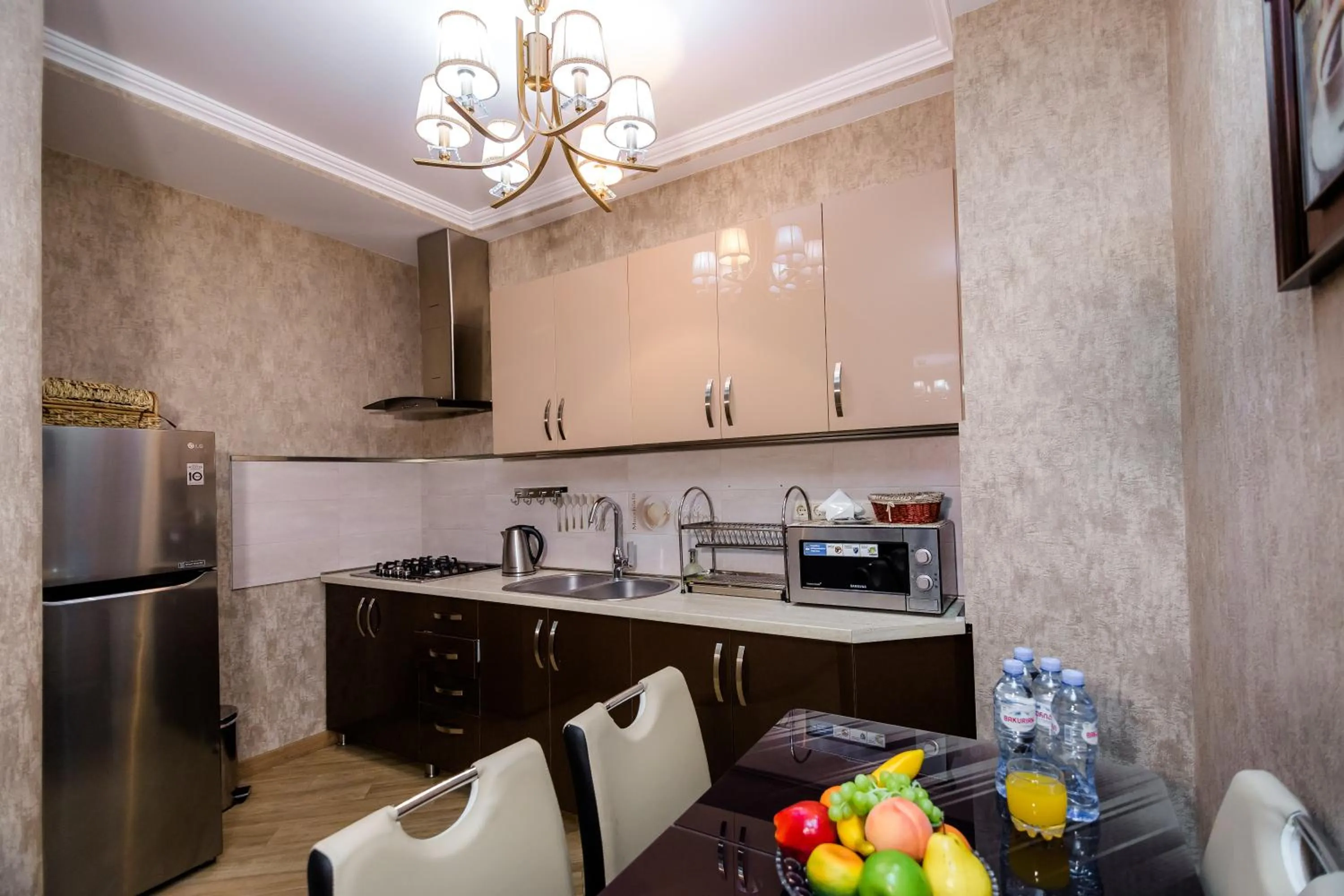 Kitchen or kitchenette in Dat Exx Apartments