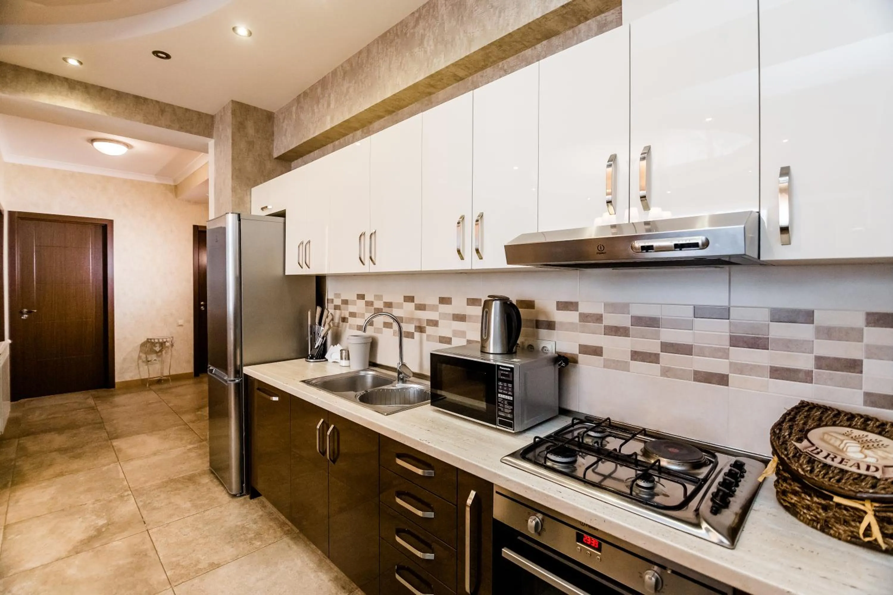 Kitchen or kitchenette in Dat Exx Apartments
