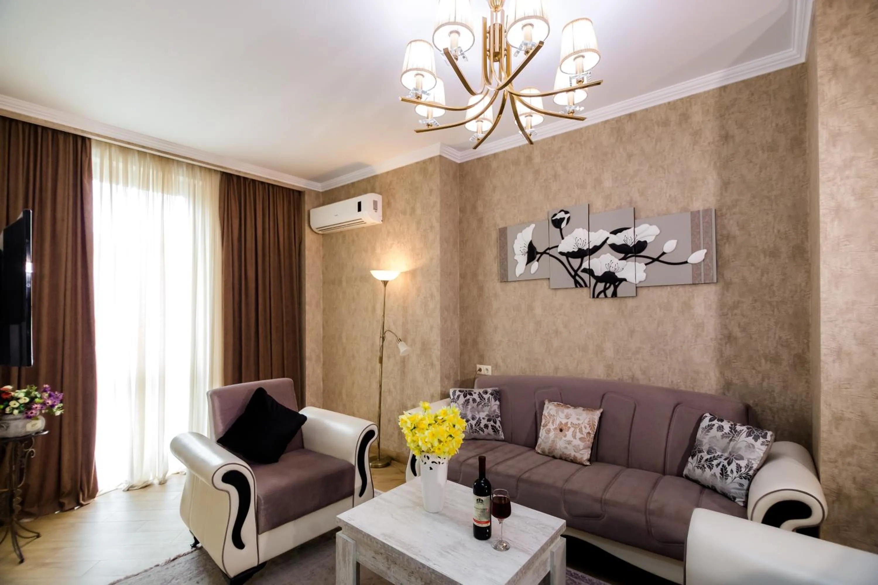 Living room in Dat Exx Apartments