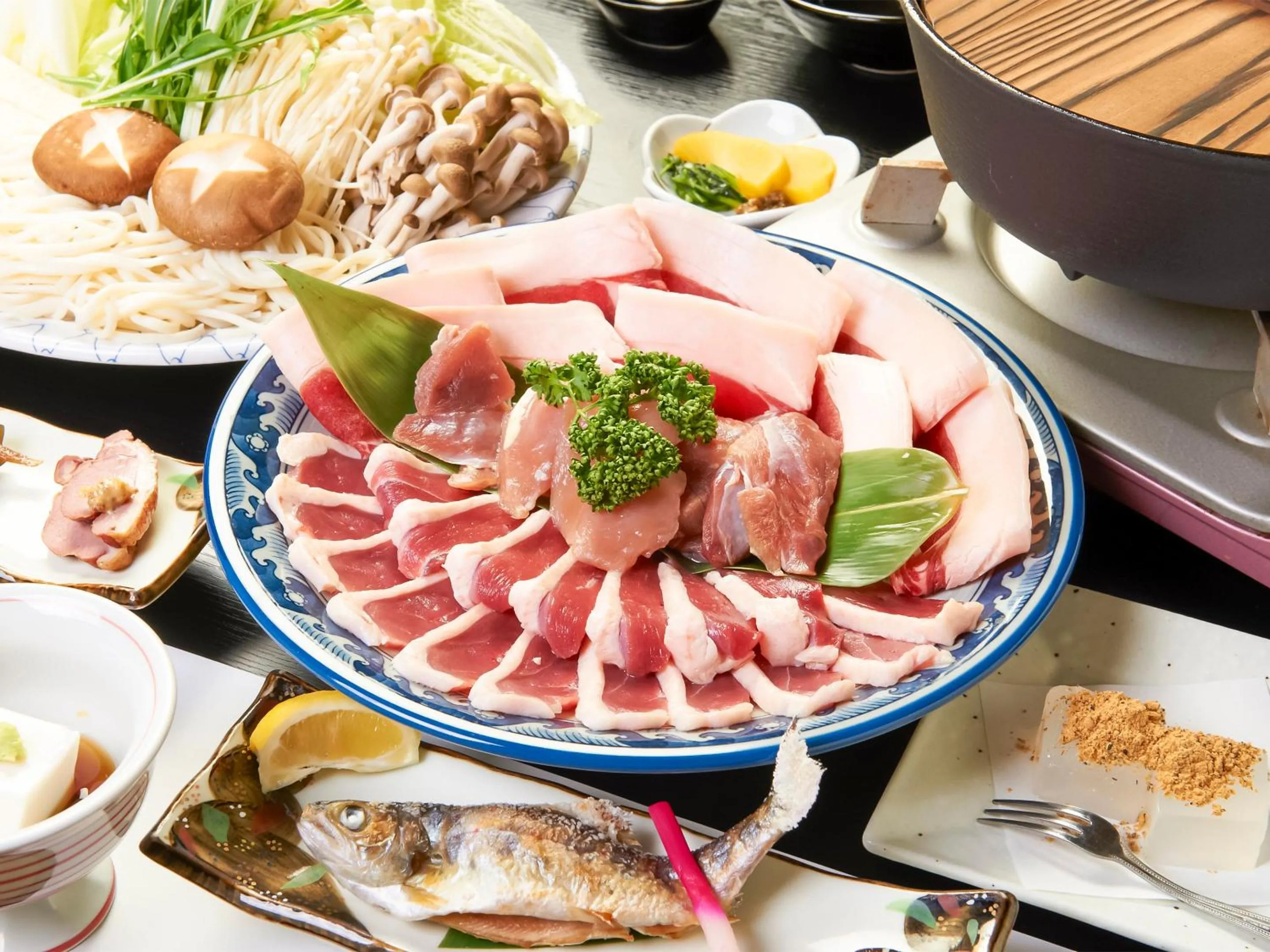 Dinner in Hotel Nosegawa