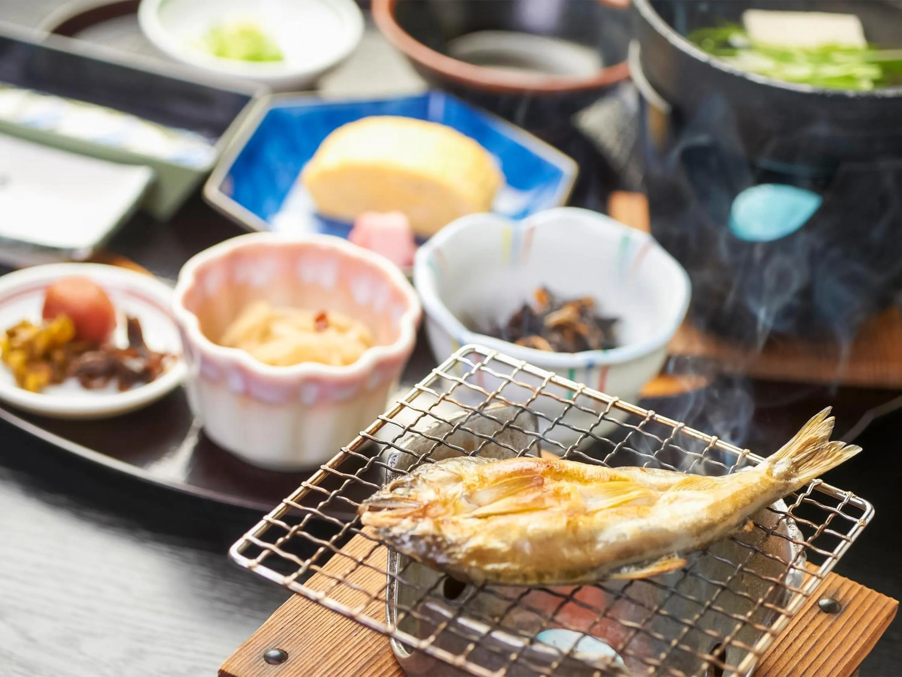 Breakfast in Hotel Nosegawa