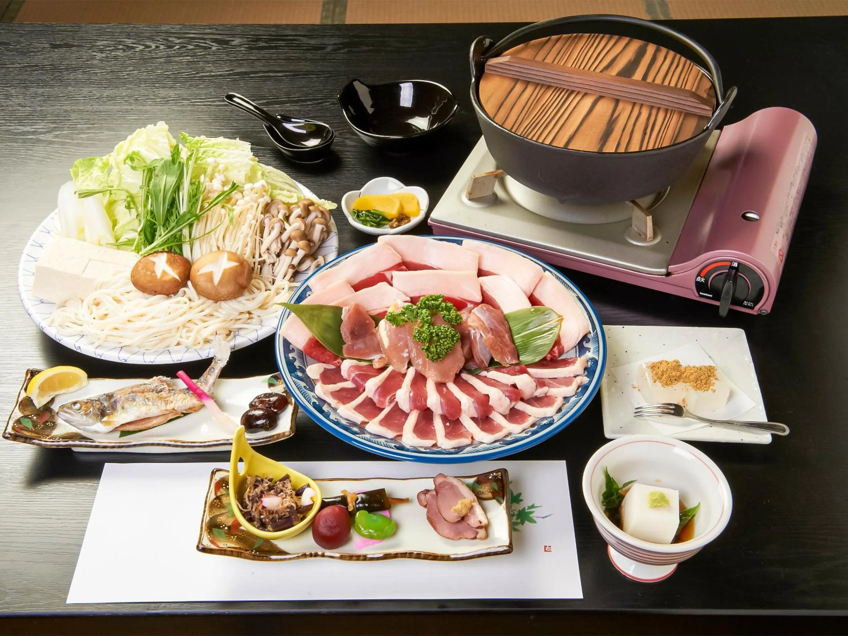 Dinner in Hotel Nosegawa