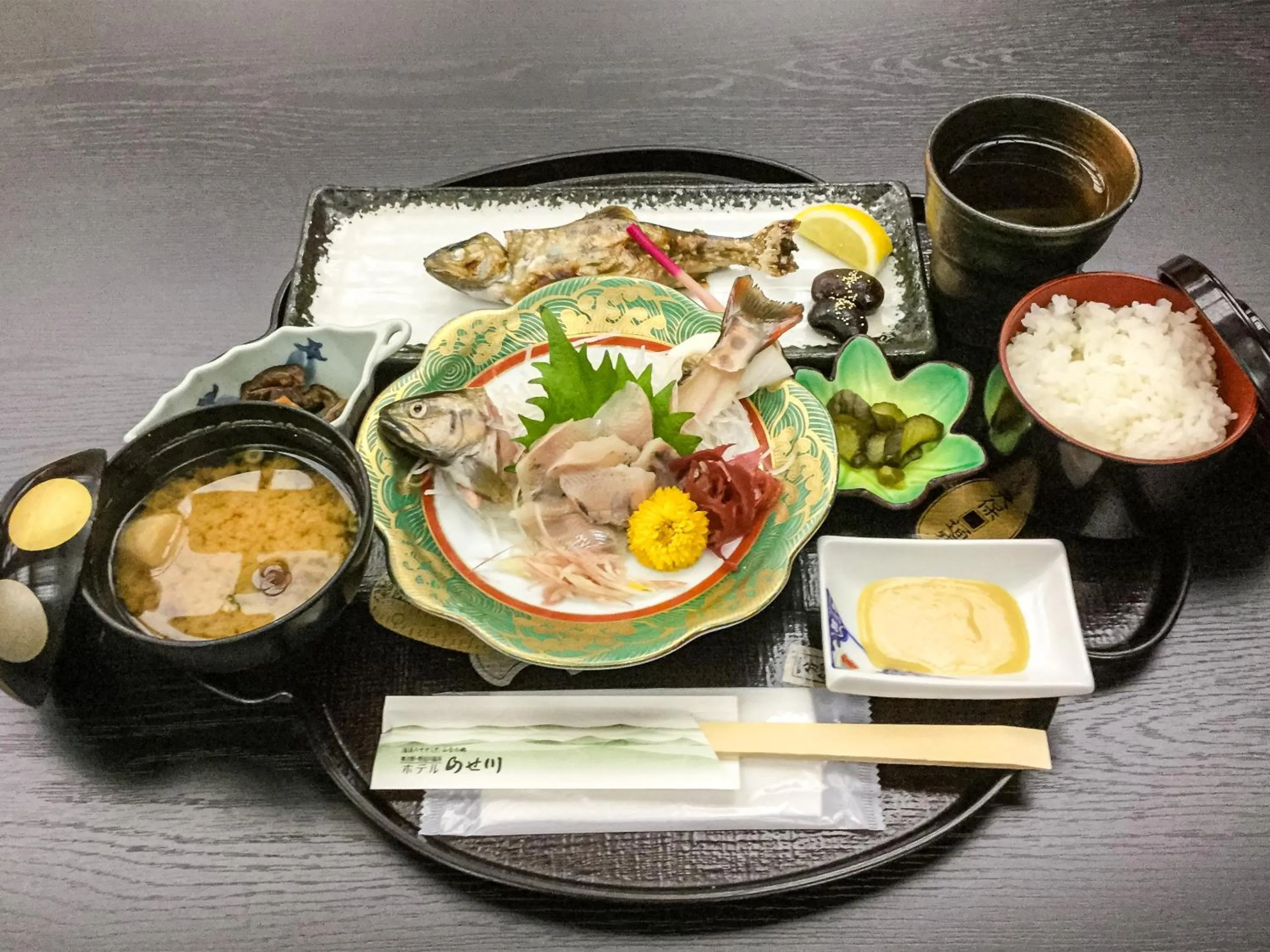 Dinner in Hotel Nosegawa