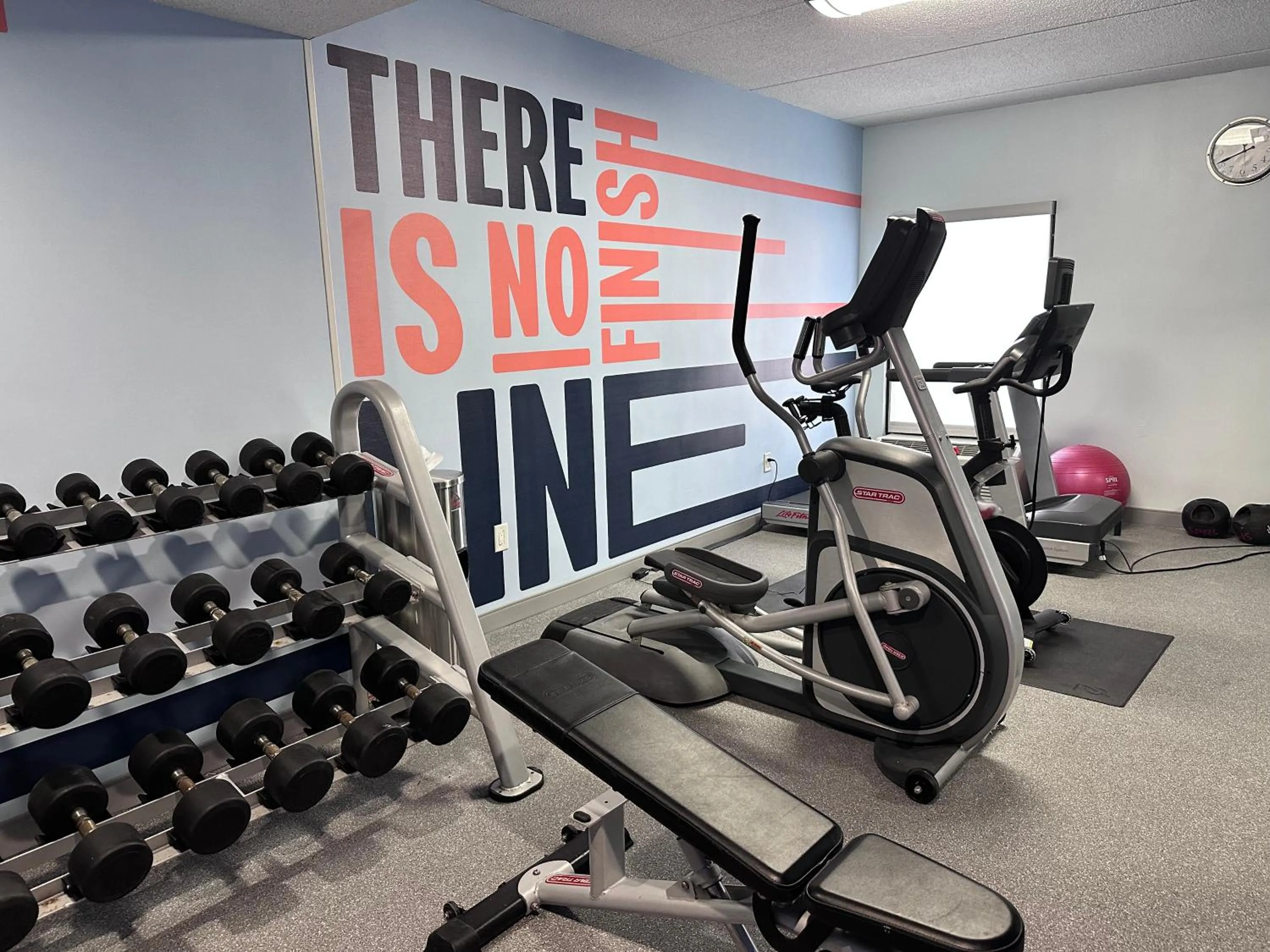 Fitness centre/facilities in Hampton Inn Waycross