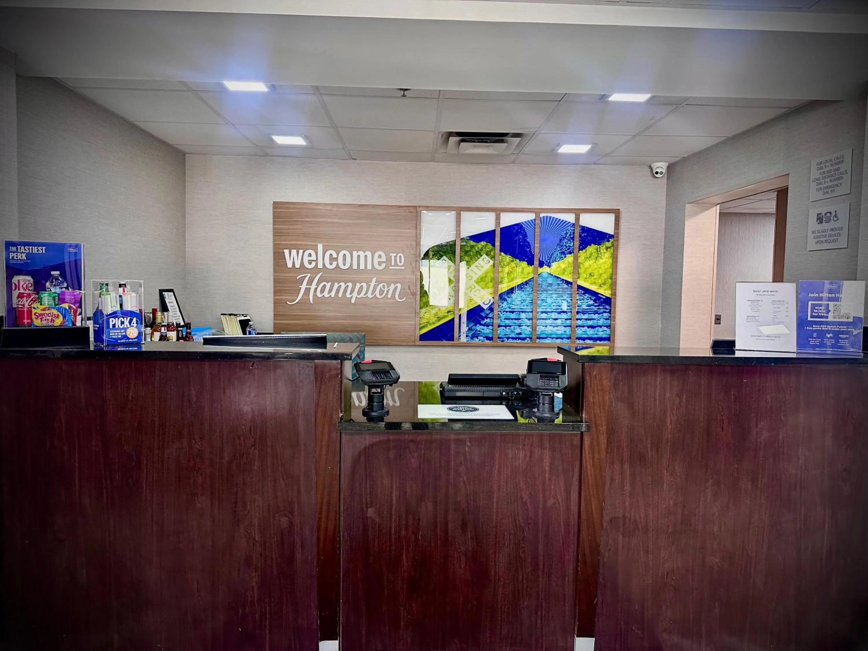 Lobby or reception in Hampton Inn Waycross