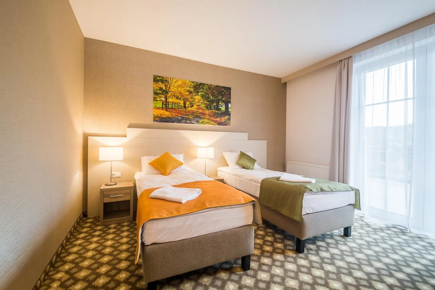 Bed in Hotel Nowy Zdrój - Centrum Zdrowia i Wypoczynku