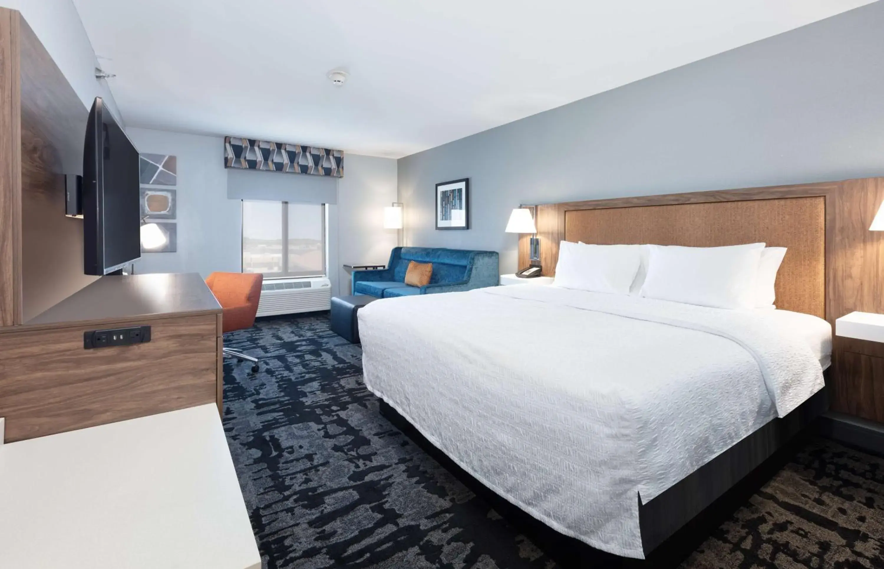 King Room - Non-Smoking in Hampton Inn Norfolk King Room - Non-Smoking in Hampton Inn Norfolk