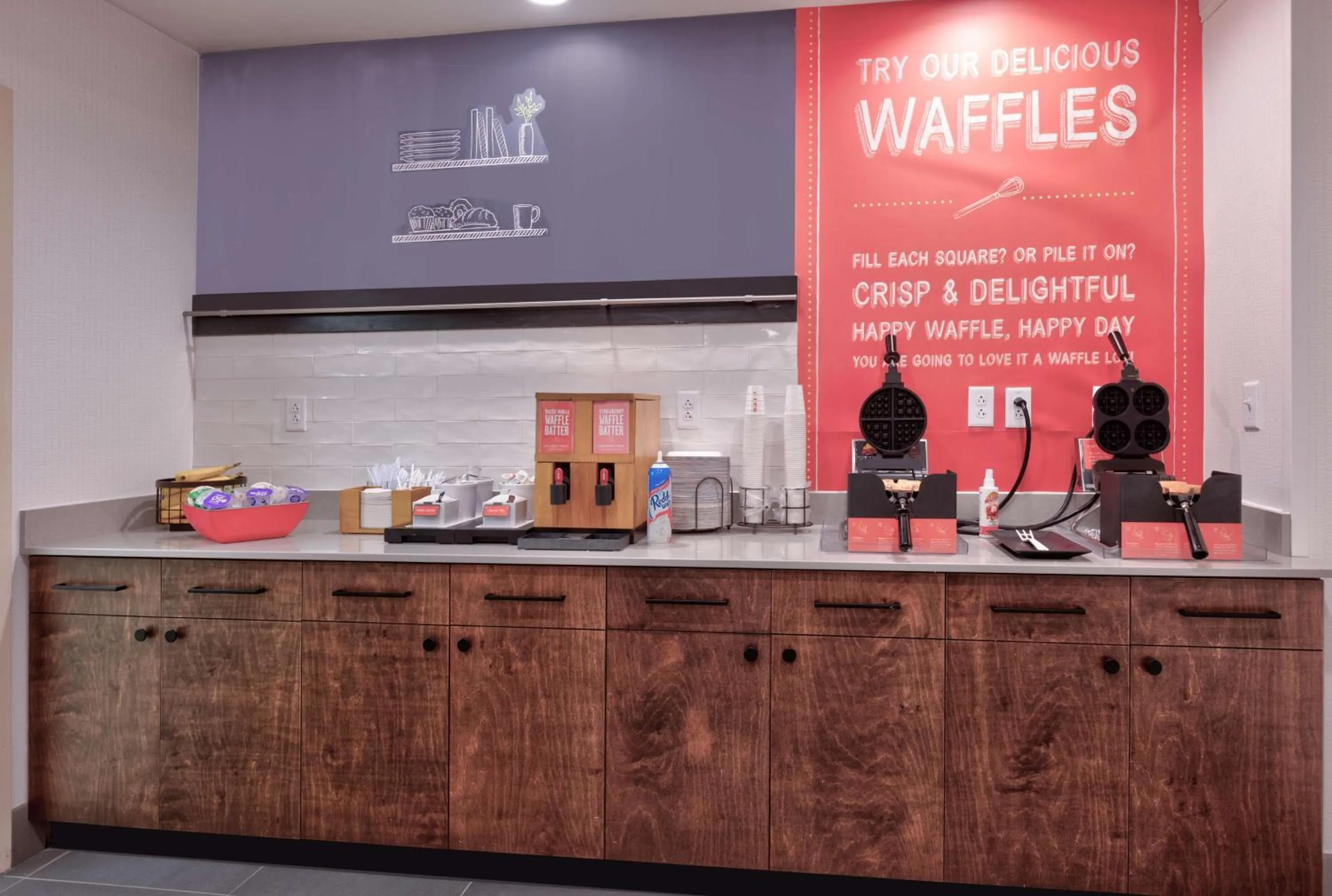 Breakfast in Hampton Inn Norfolk